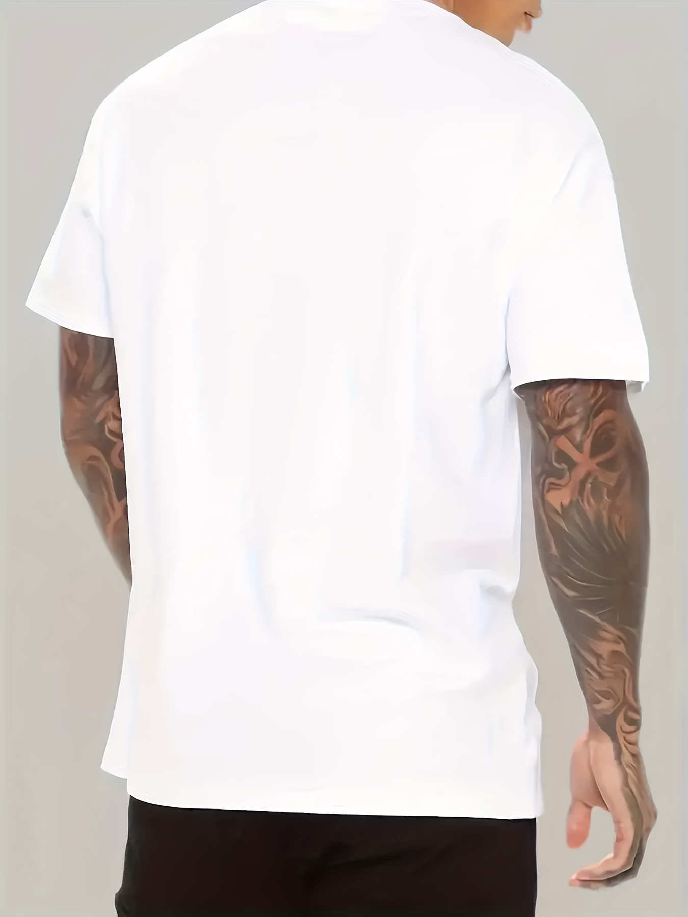 n street short sleeved t shirt mens summer high street niche loose design sense t shirt details 6