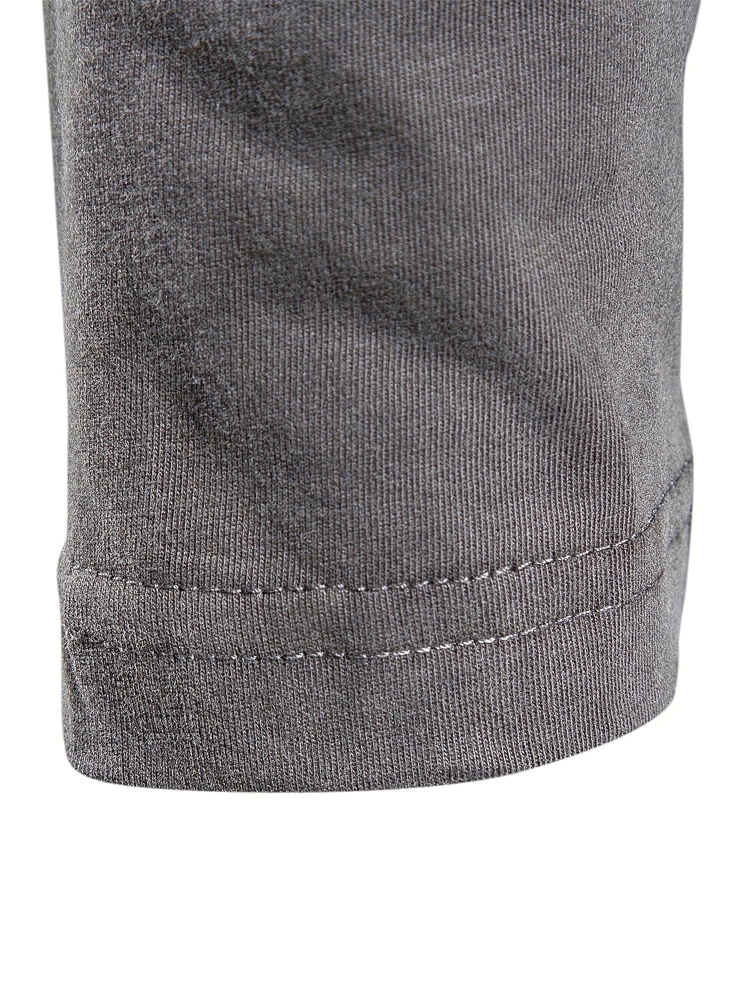 casual comfy mens solid crew neck long sleeve cotton t shirt spring fall outdoor indoor details 19