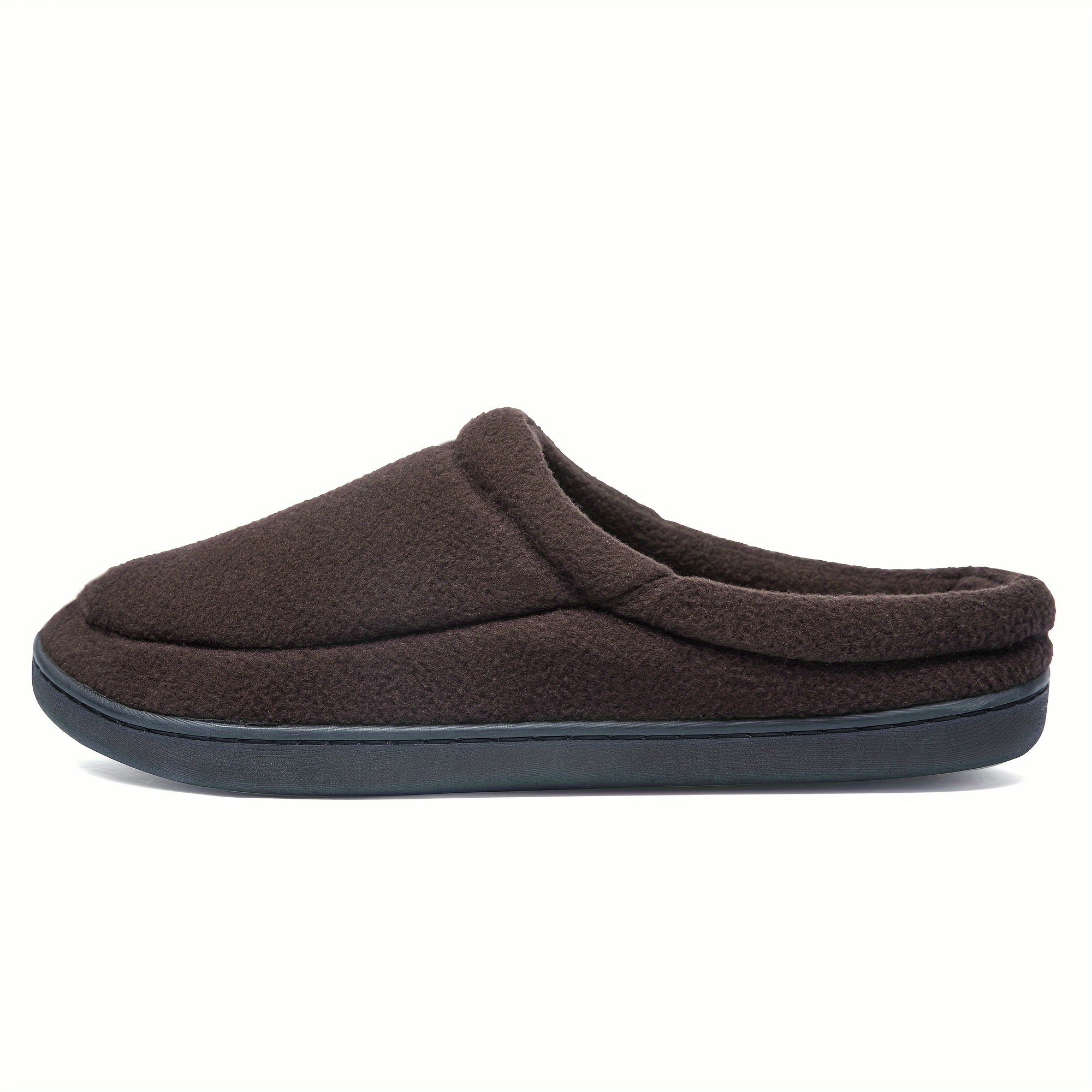 home slippers cozy house slippers anti skid slip on shoes indoor for men winter shoes plus sizes available details 7