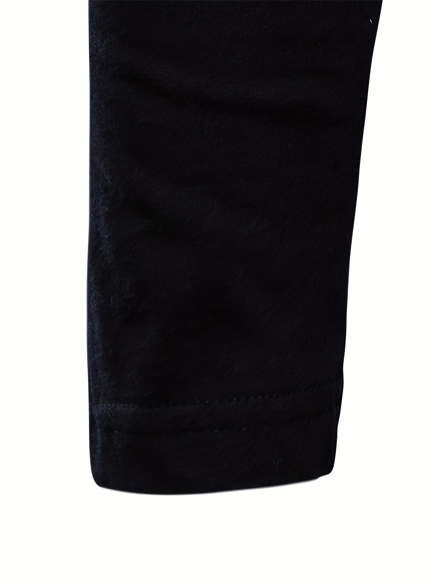 casual comfy mens solid crew neck long sleeve cotton t shirt spring fall outdoor indoor details 23