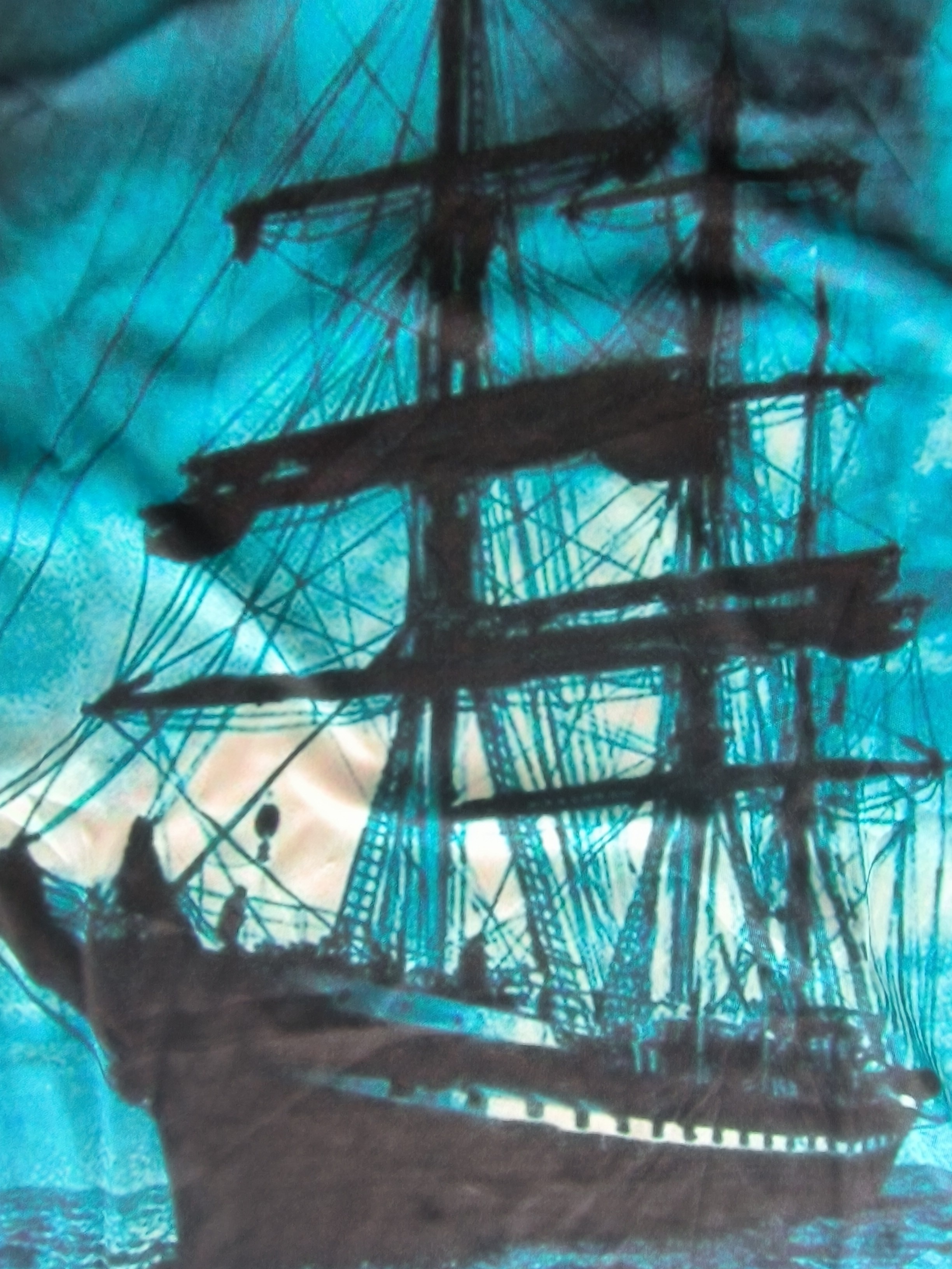 sailing ship print mens graphic design crew neck novel t shirt casual comfy tees tshirts for summer mens clothing tops for daily vacation resorts details 3