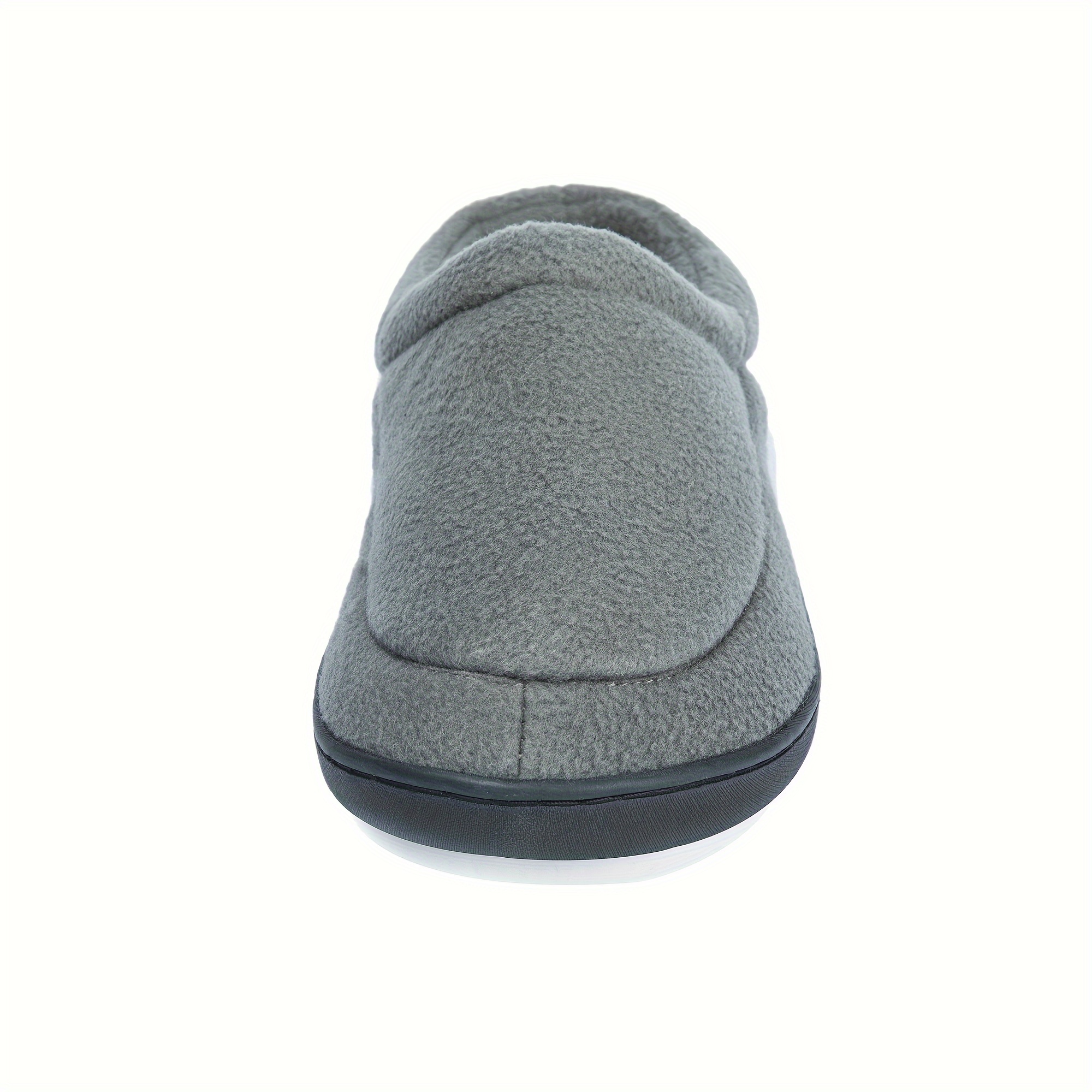 home slippers cozy house slippers anti skid slip on shoes indoor for men winter shoes plus sizes available details 8