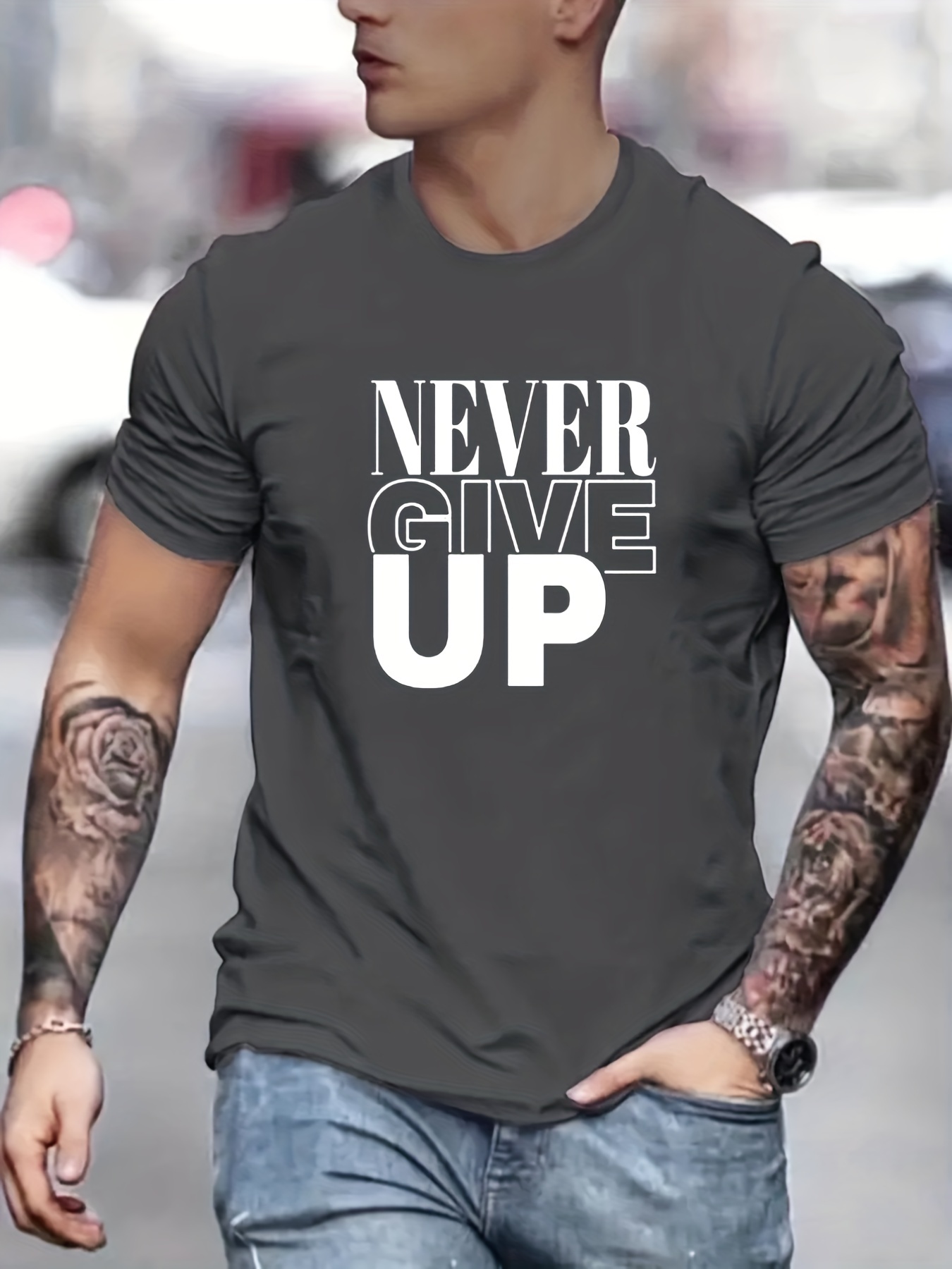 n street short sleeved t shirt mens summer high street niche loose design sense t shirt details 0