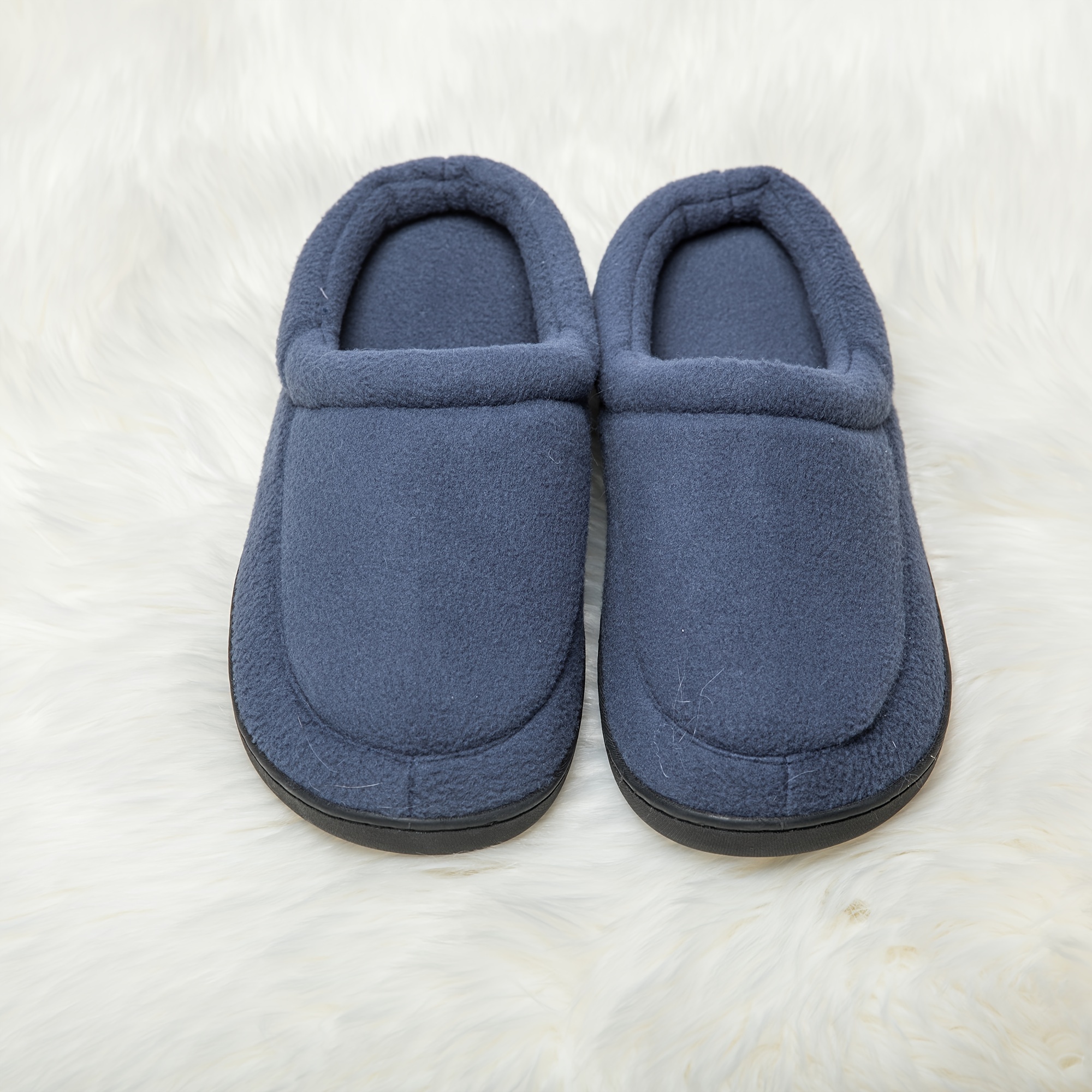 home slippers cozy house slippers anti skid slip on shoes indoor for men winter shoes plus sizes available details 11