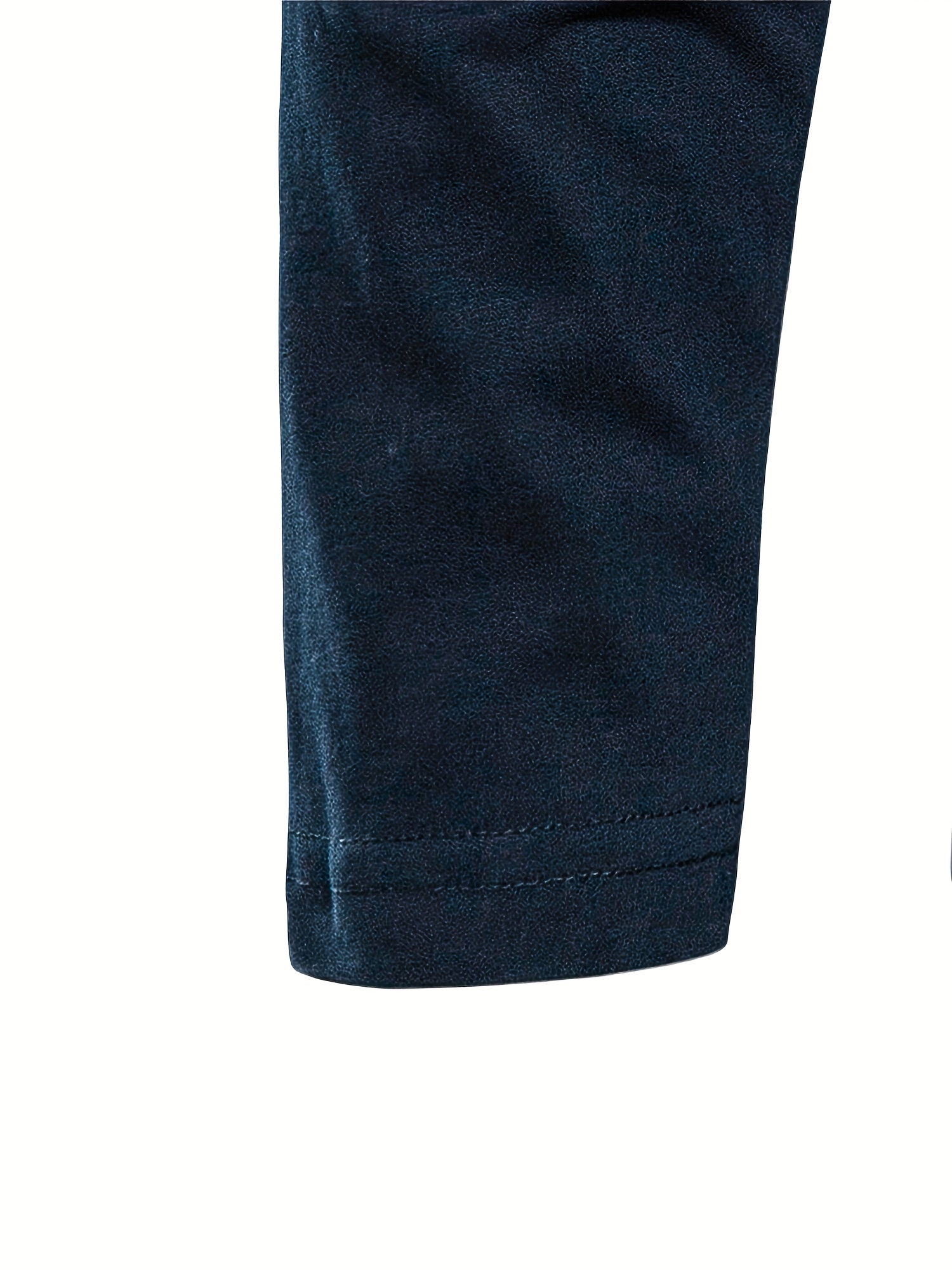 casual comfy mens solid crew neck long sleeve cotton t shirt spring fall outdoor indoor details 9