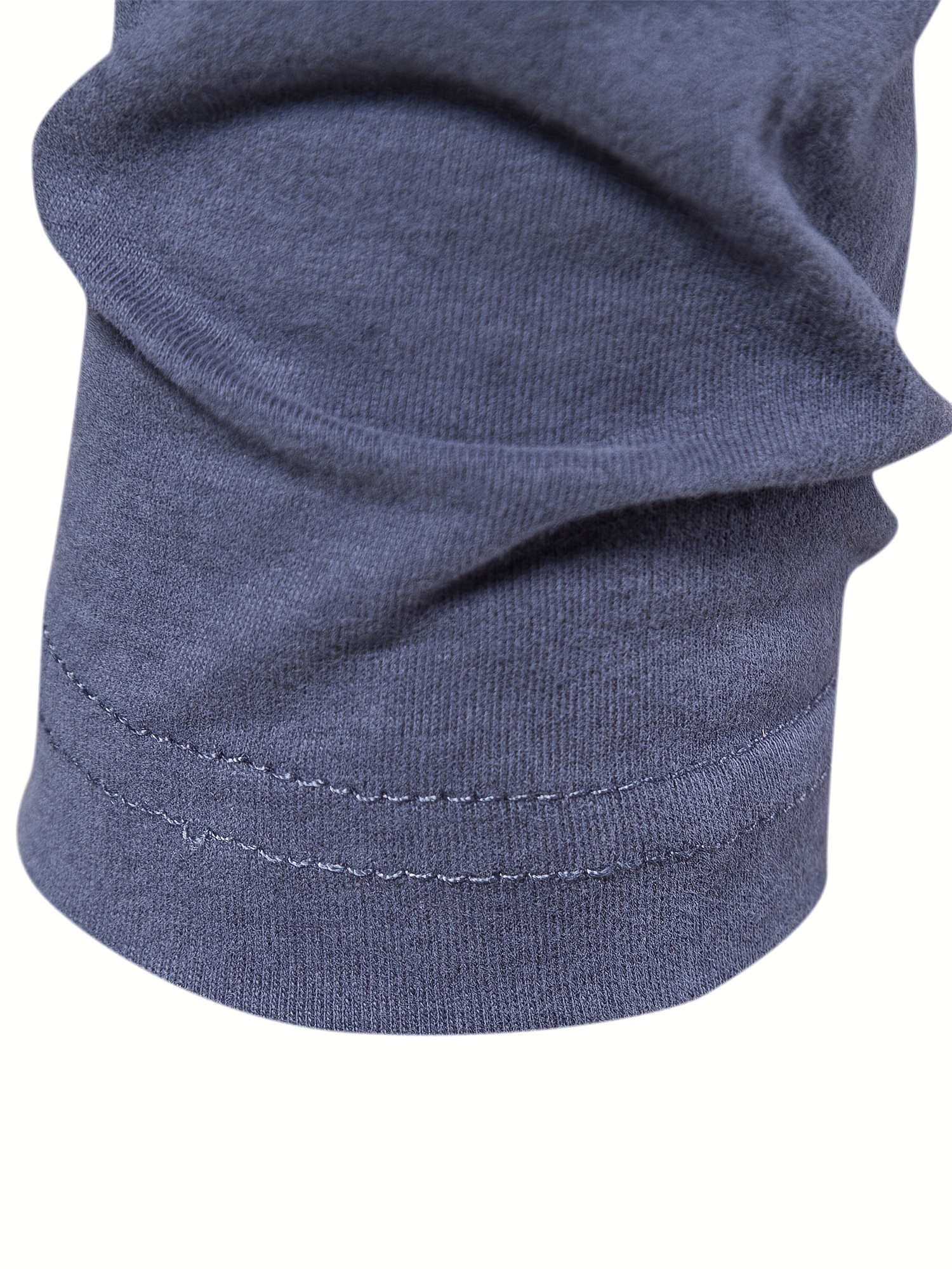 casual comfy mens solid crew neck long sleeve cotton t shirt spring fall outdoor indoor details 12