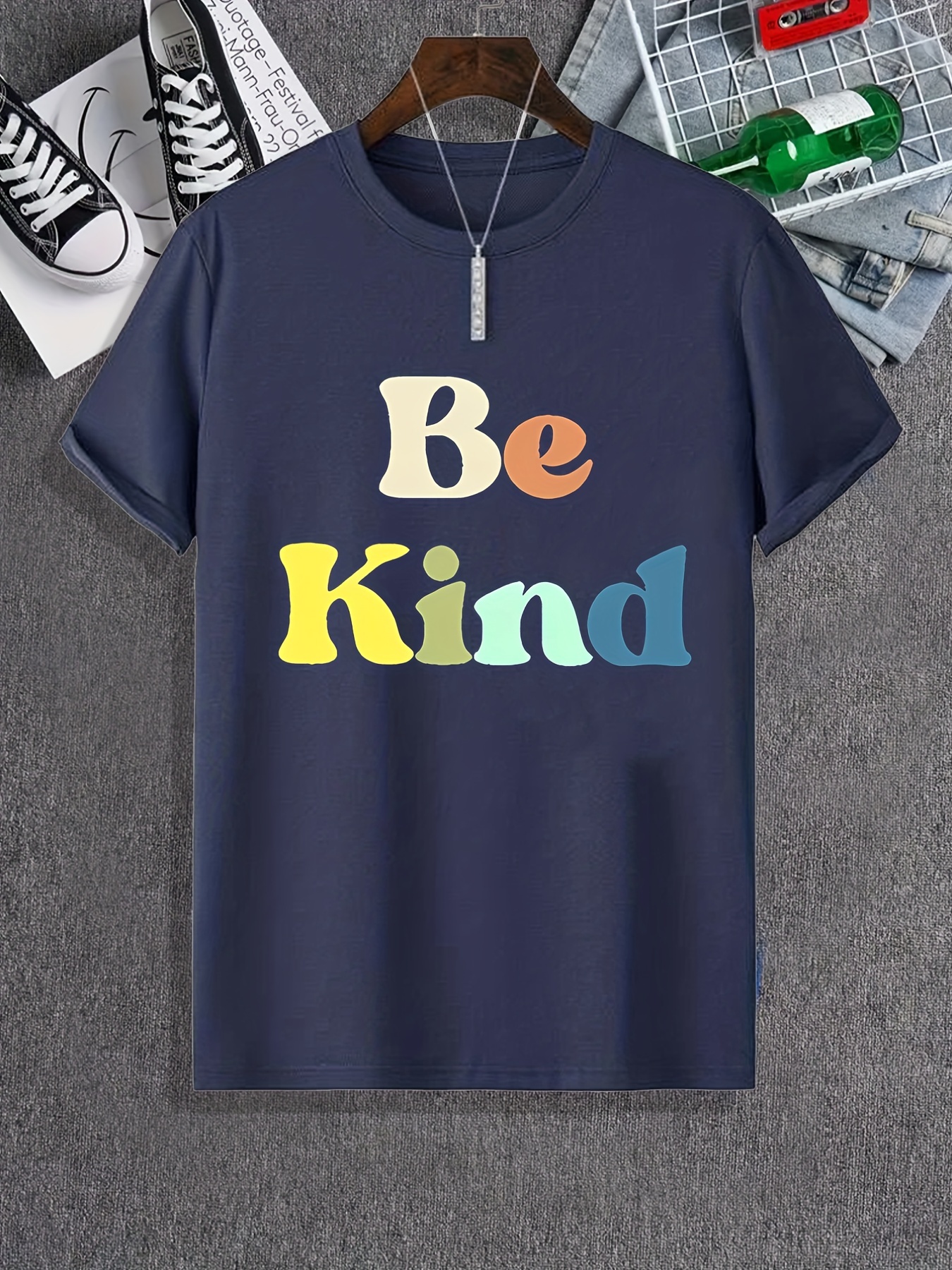 pride month letter pretty woman print mens graphic t shirt casual comfy tees for summer mens clothing details 20