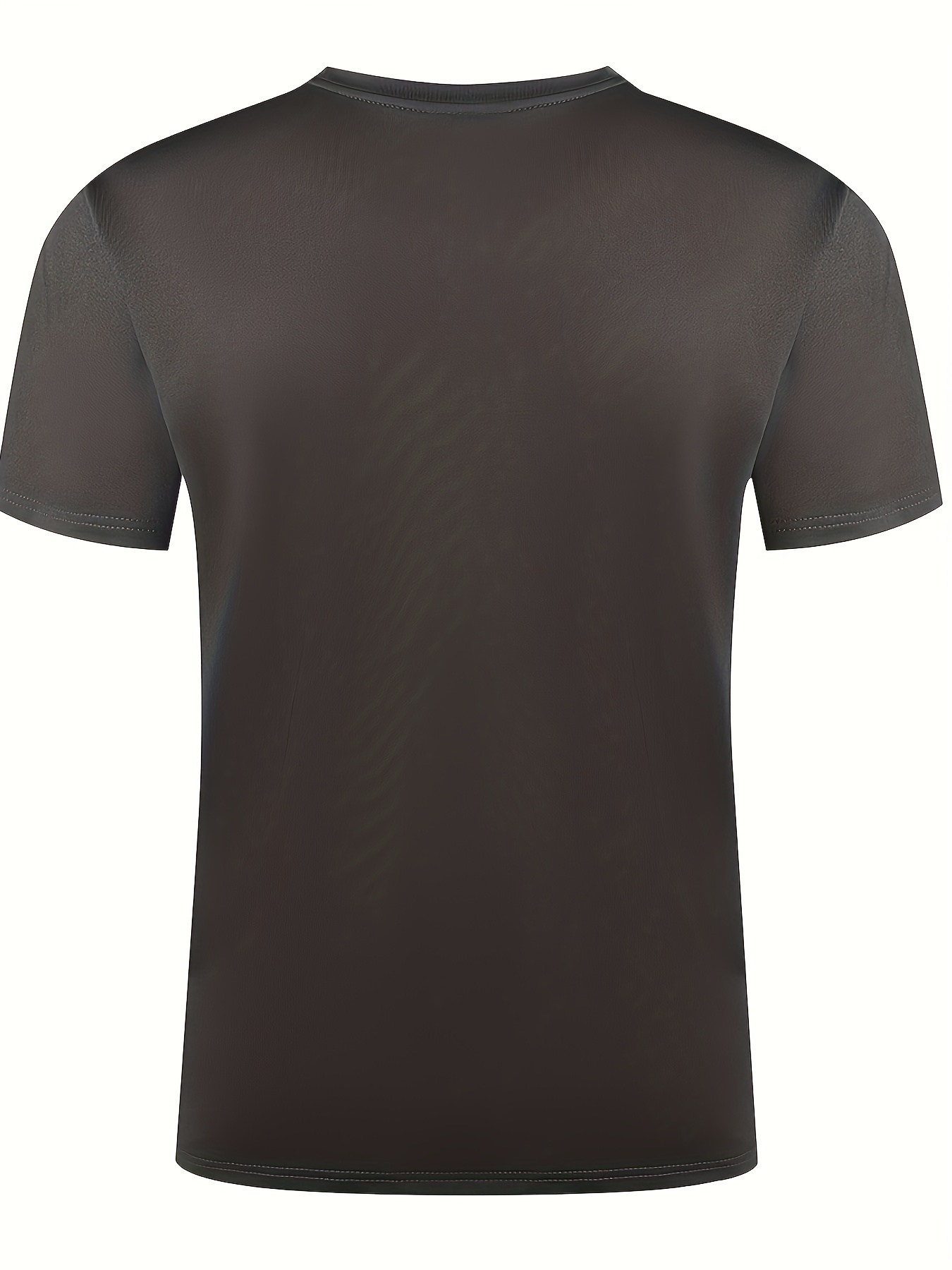 street rider toy bear pattern mens t shirt for summer outdoor mens trendy graphic crew neck tops details 11