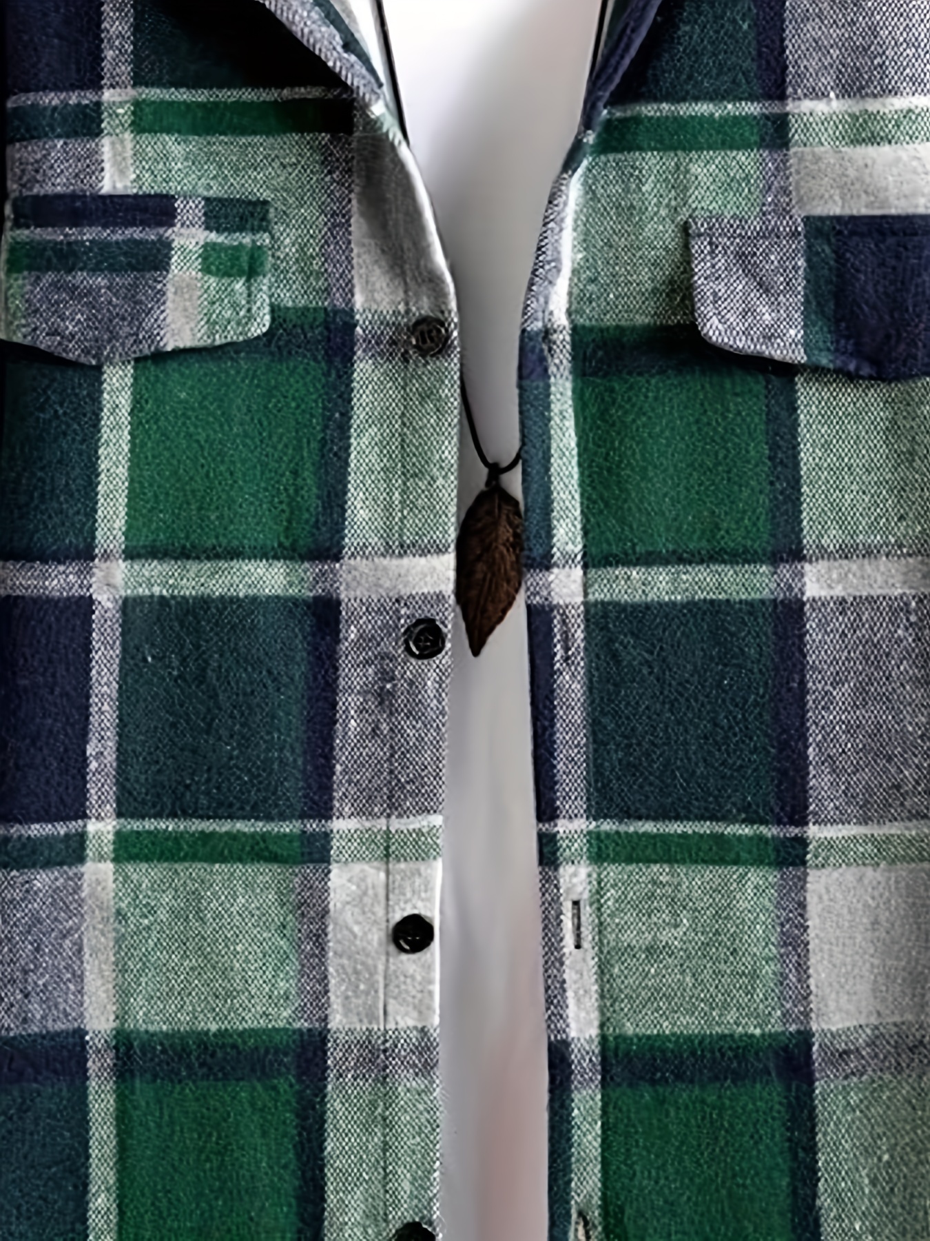 retro plaid shirt mens casual elegant button up long sleeve shirt jacket for spring fall business details 12