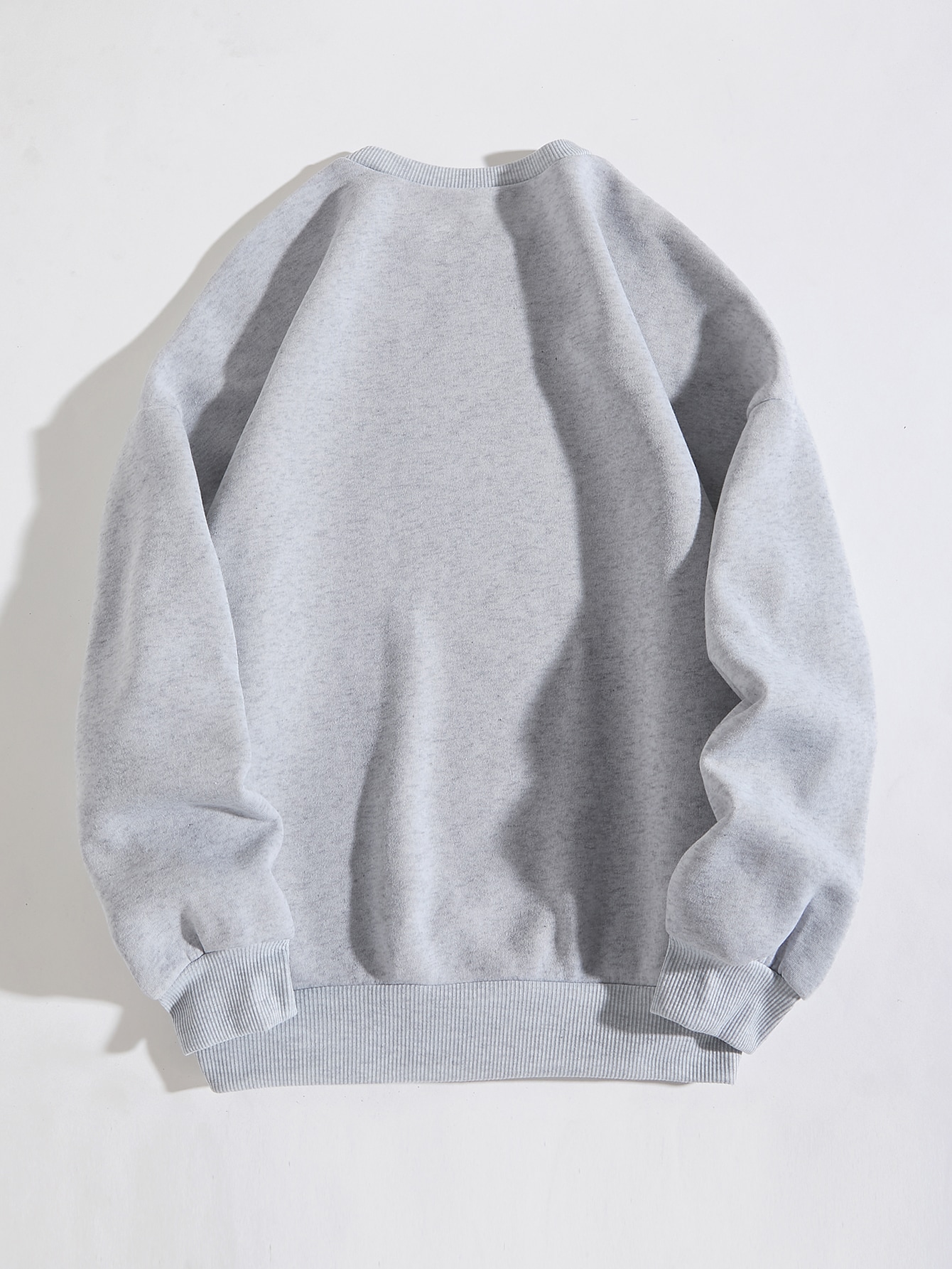 letter print crew neck long sleeve sweatshirt casual loose stylish fall pullover womens clothing details 0