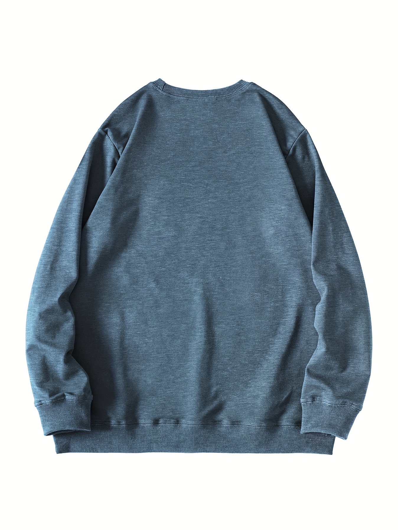 coffee letter print loose sweatshirt casual long sleeve crew neck sweatshirt womens clothing details 1