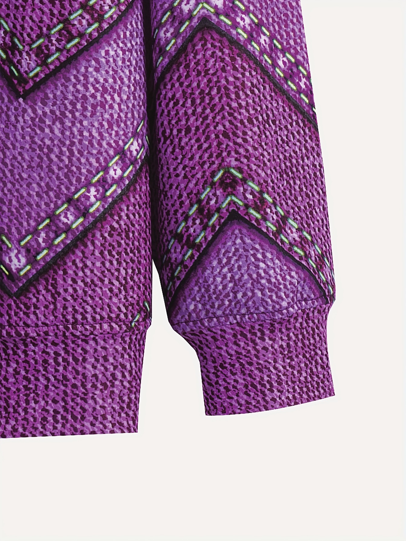 denim print pullover sweatshirt casual long sleeve crew neck sweatshirt for fall winter womens clothing details 13