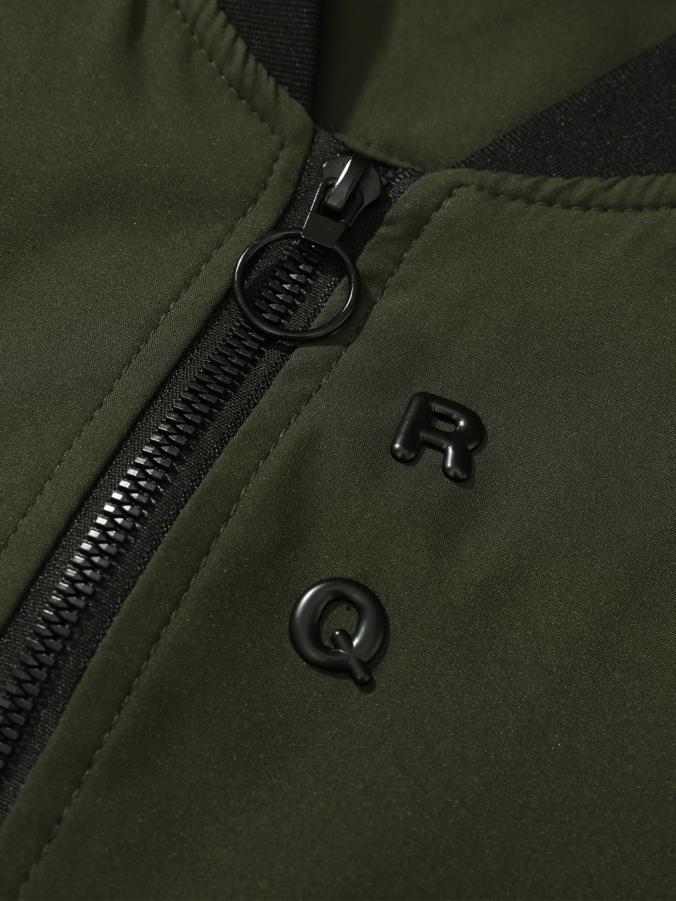 mens casual lightweight jacket with zipper pockets simple bomber jacket details 16