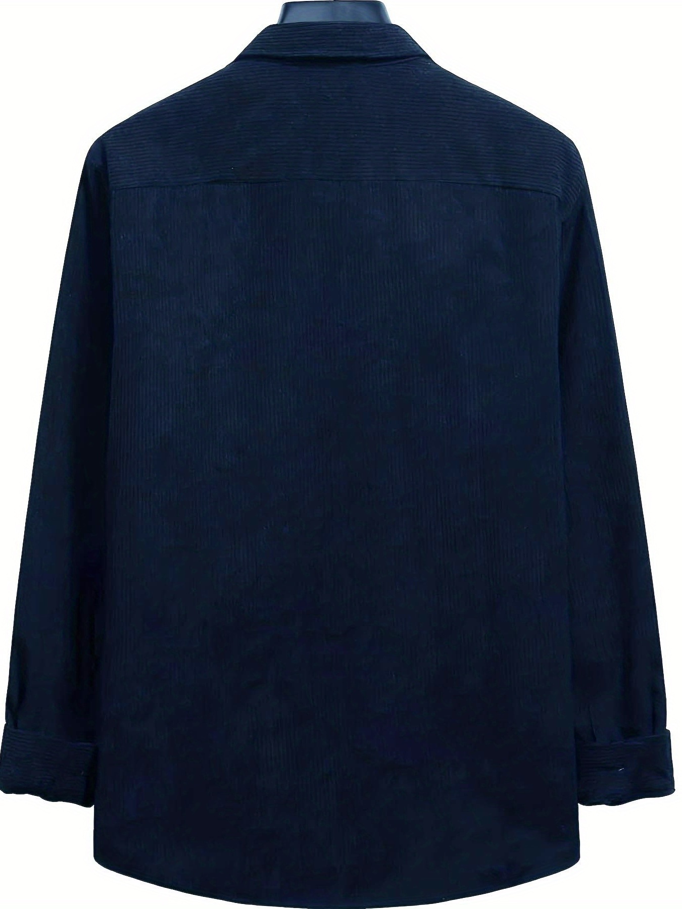 thin material mens casual long sleeve corduroy button long sleeeves shirt jacket with pocket jacket gifts details 26