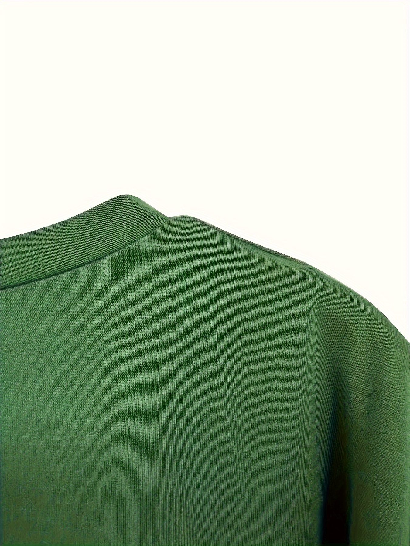 letter clover print sweatshirt casual crew neck long sleeve sweatshirt womens clothing st patricks day details 2
