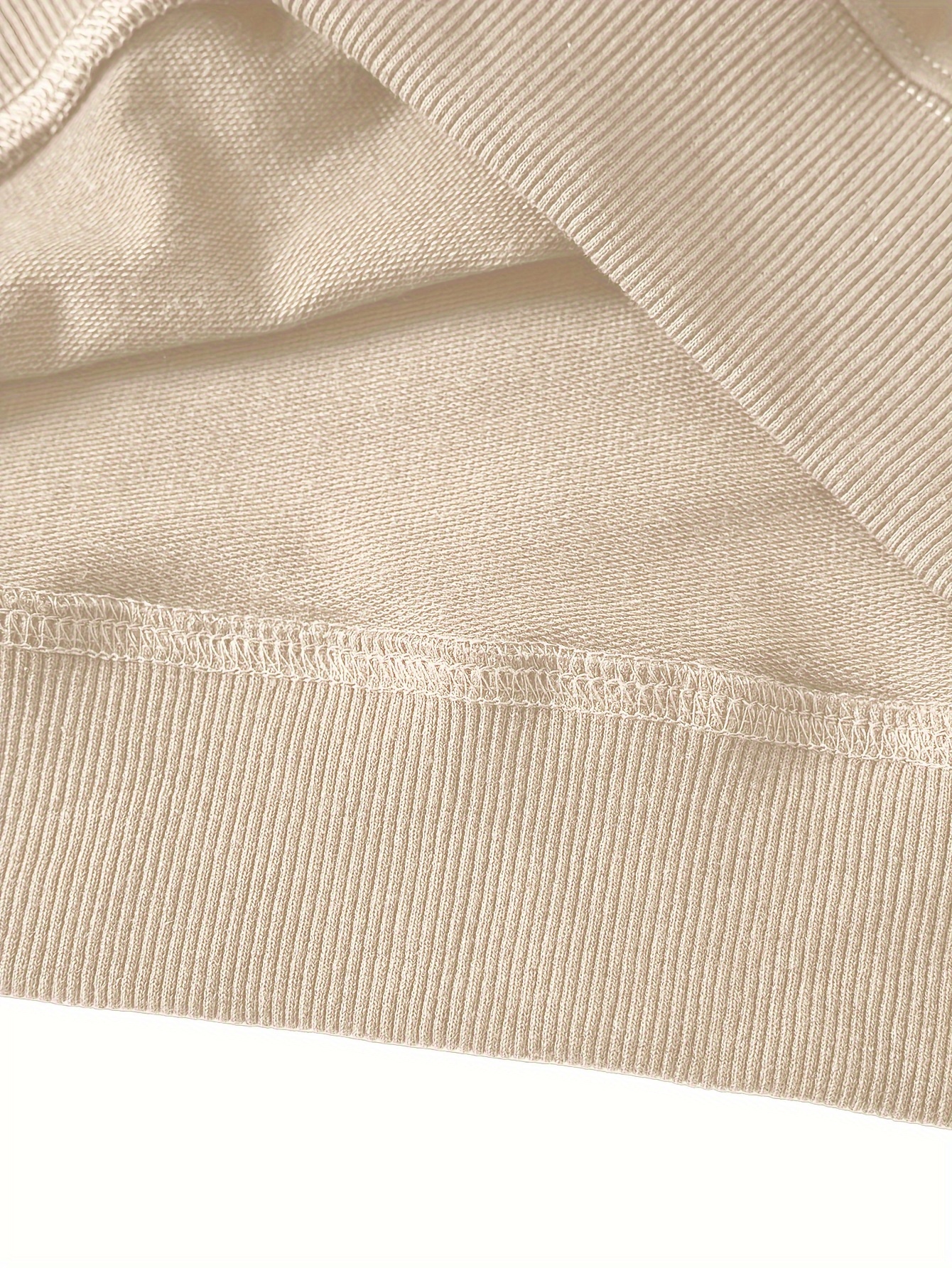 coffee letter print loose sweatshirt casual long sleeve crew neck sweatshirt womens clothing details 14