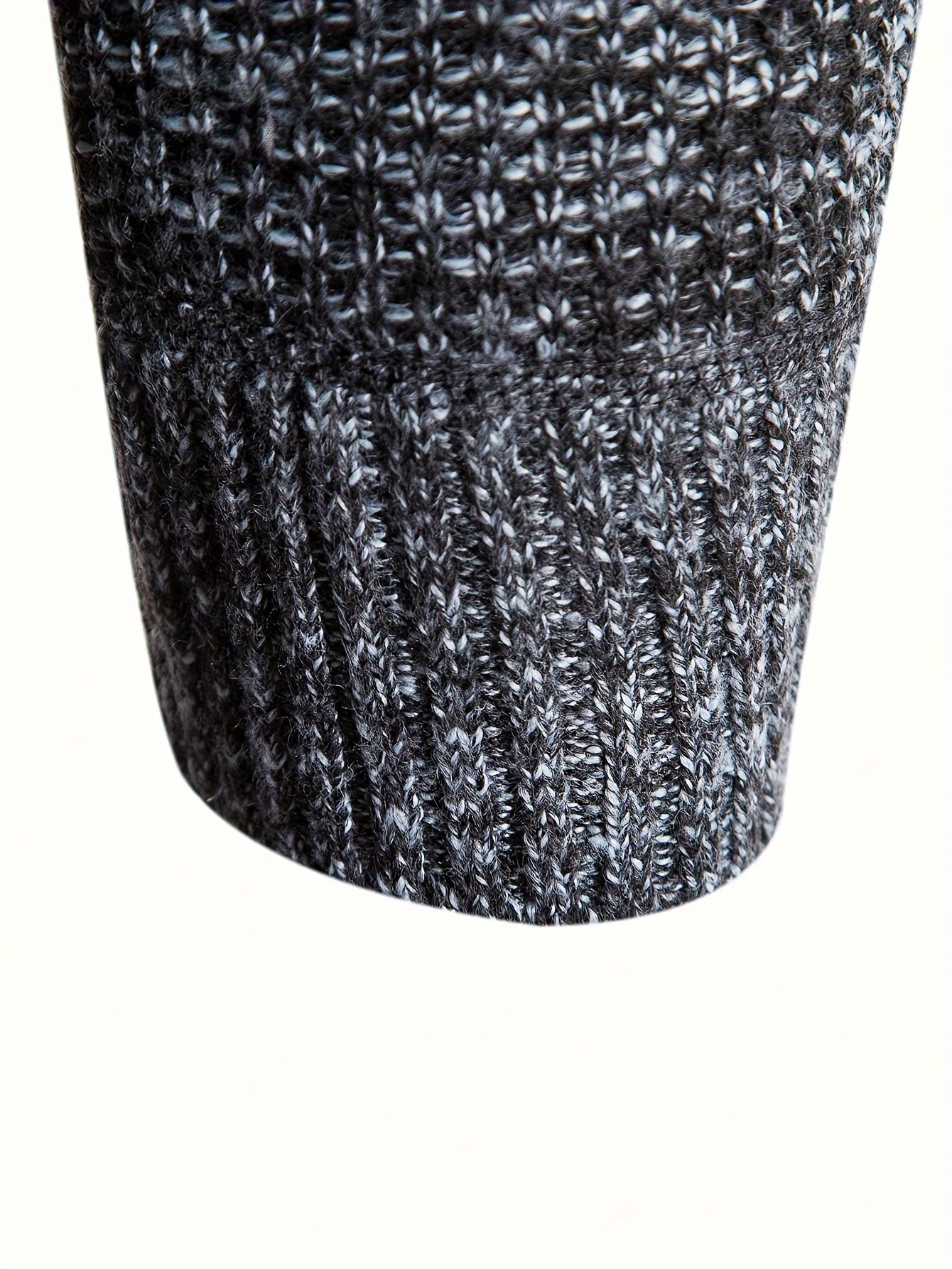 mens warm sweater casual quilted jacket stand collar jacket coat for fall winter details 2