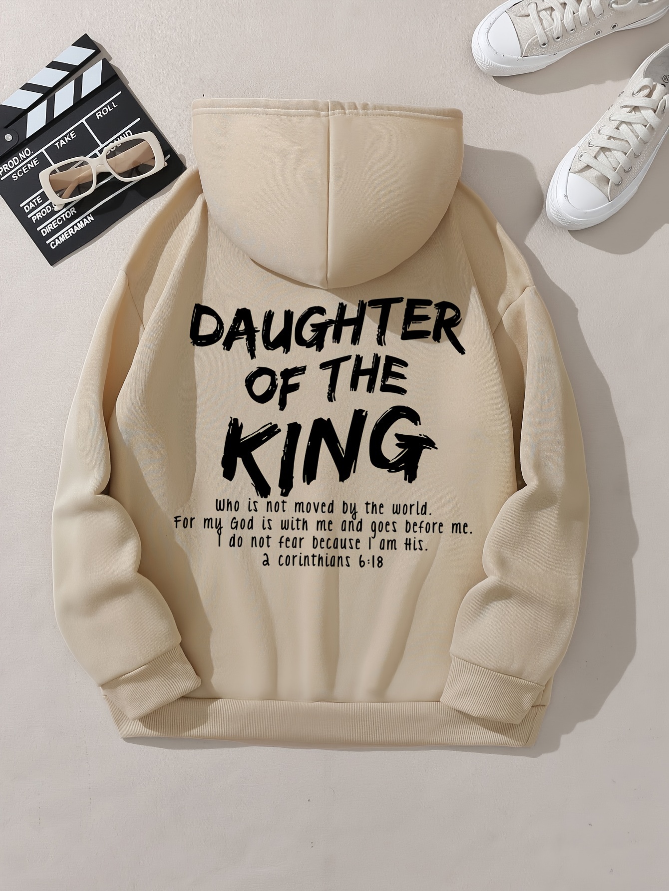 letter print hoodie casual pocket long sleeve drawstring hoodies sweatshirt womens clothing details 20