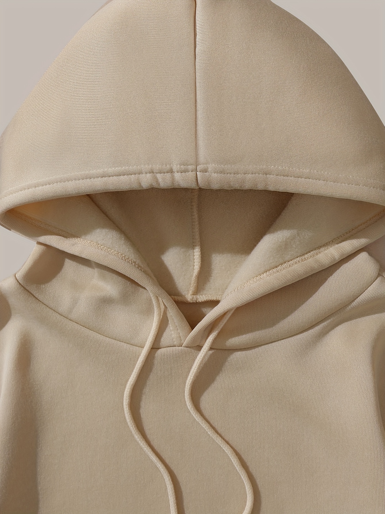 letter print hoodie casual pocket long sleeve drawstring hoodies sweatshirt womens clothing details 22