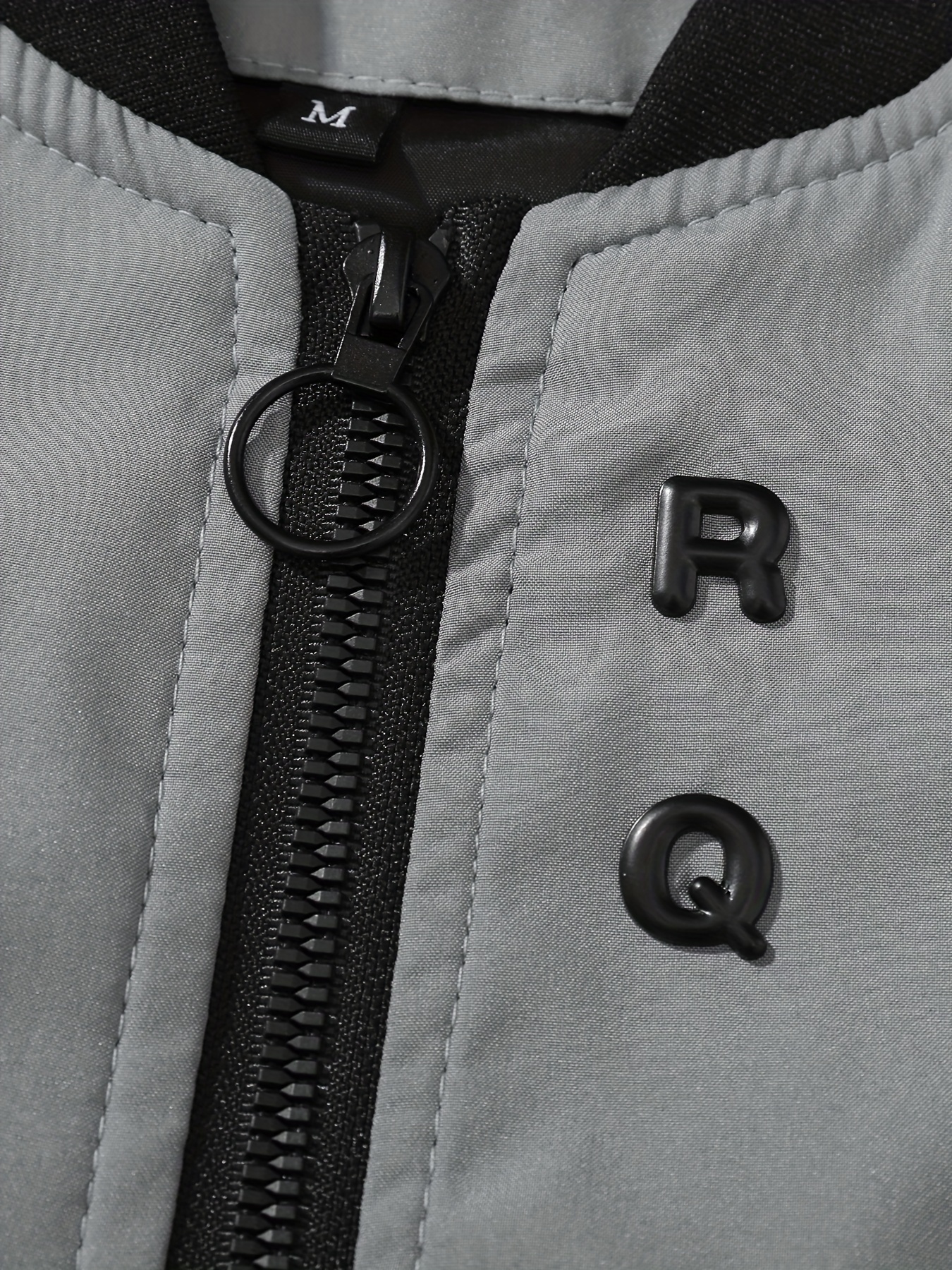 mens casual lightweight jacket with zipper pockets simple bomber jacket details 29