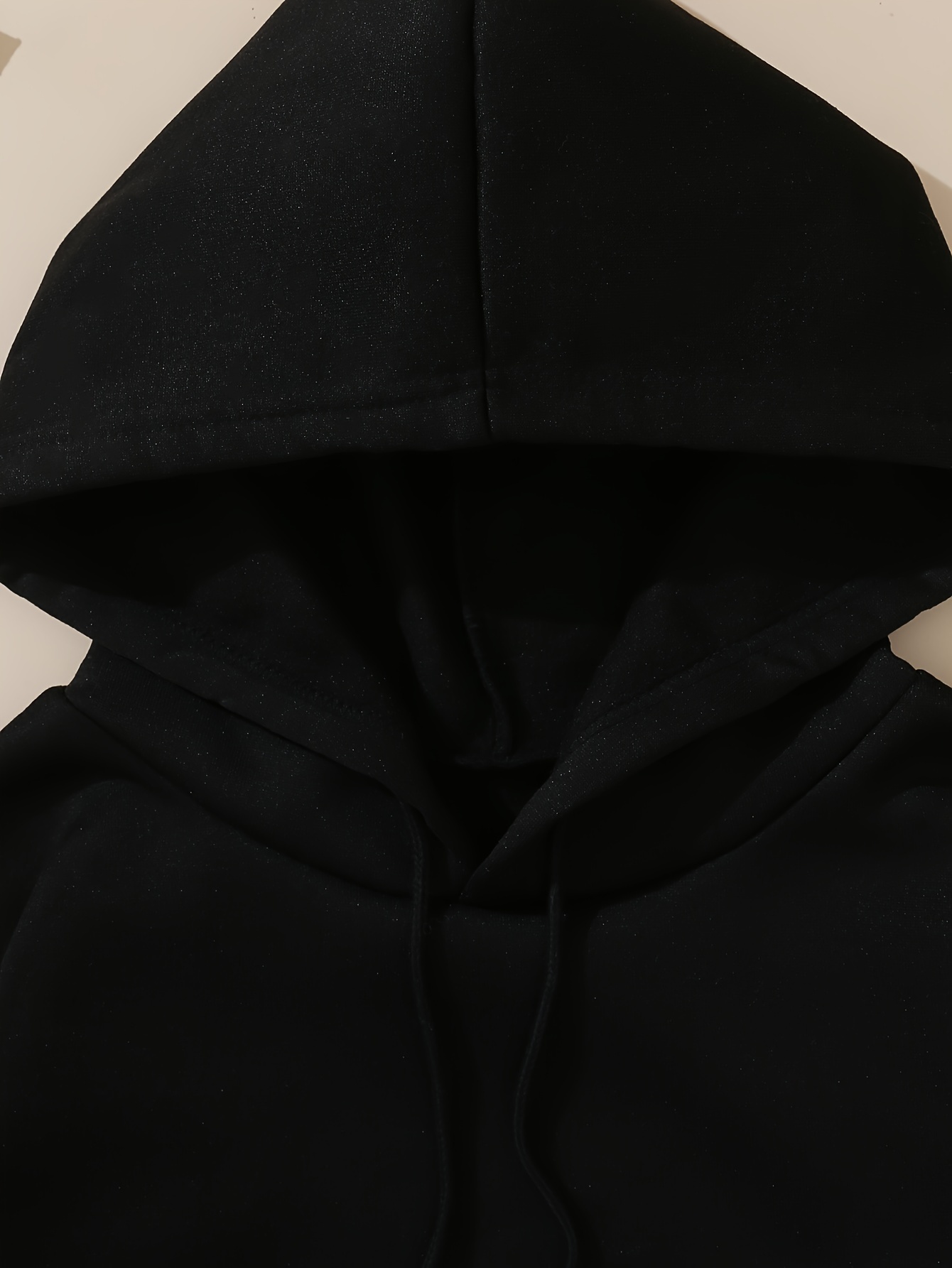 letter print hoodie casual pocket long sleeve drawstring hoodies sweatshirt womens clothing details 4