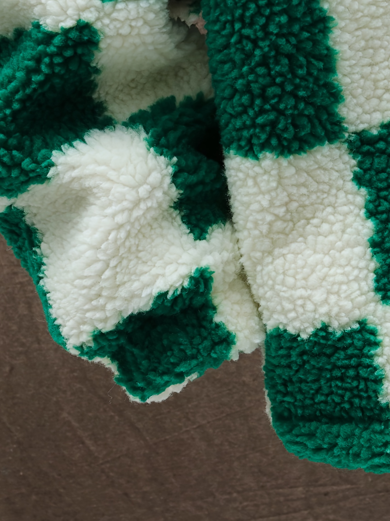 mens warm thick fleece coat palid cardigan overcoat for fall winter details 5