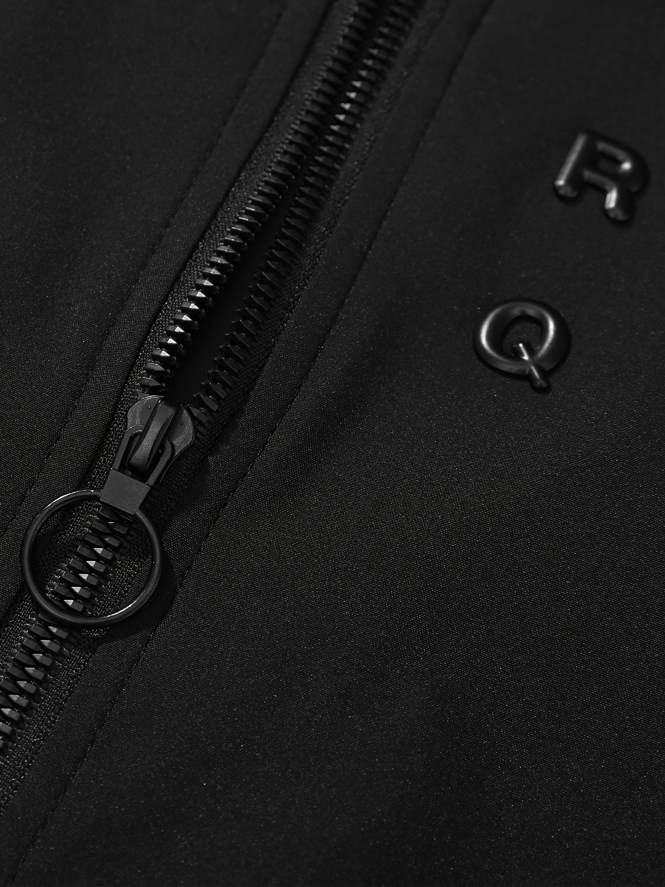 mens casual lightweight jacket with zipper pockets simple bomber jacket details 1