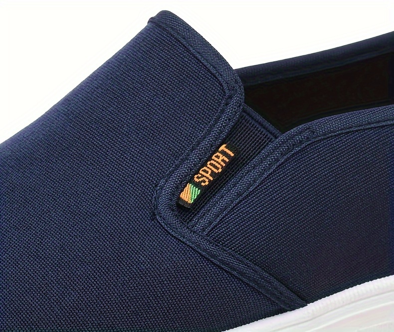 casual canvas shoes men s solid breathable lightweight non details 4