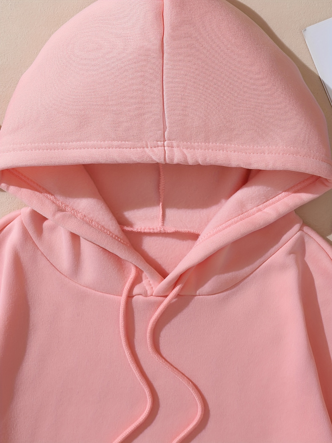 letter print hoodie casual pocket long sleeve drawstring hoodies sweatshirt womens clothing details 7