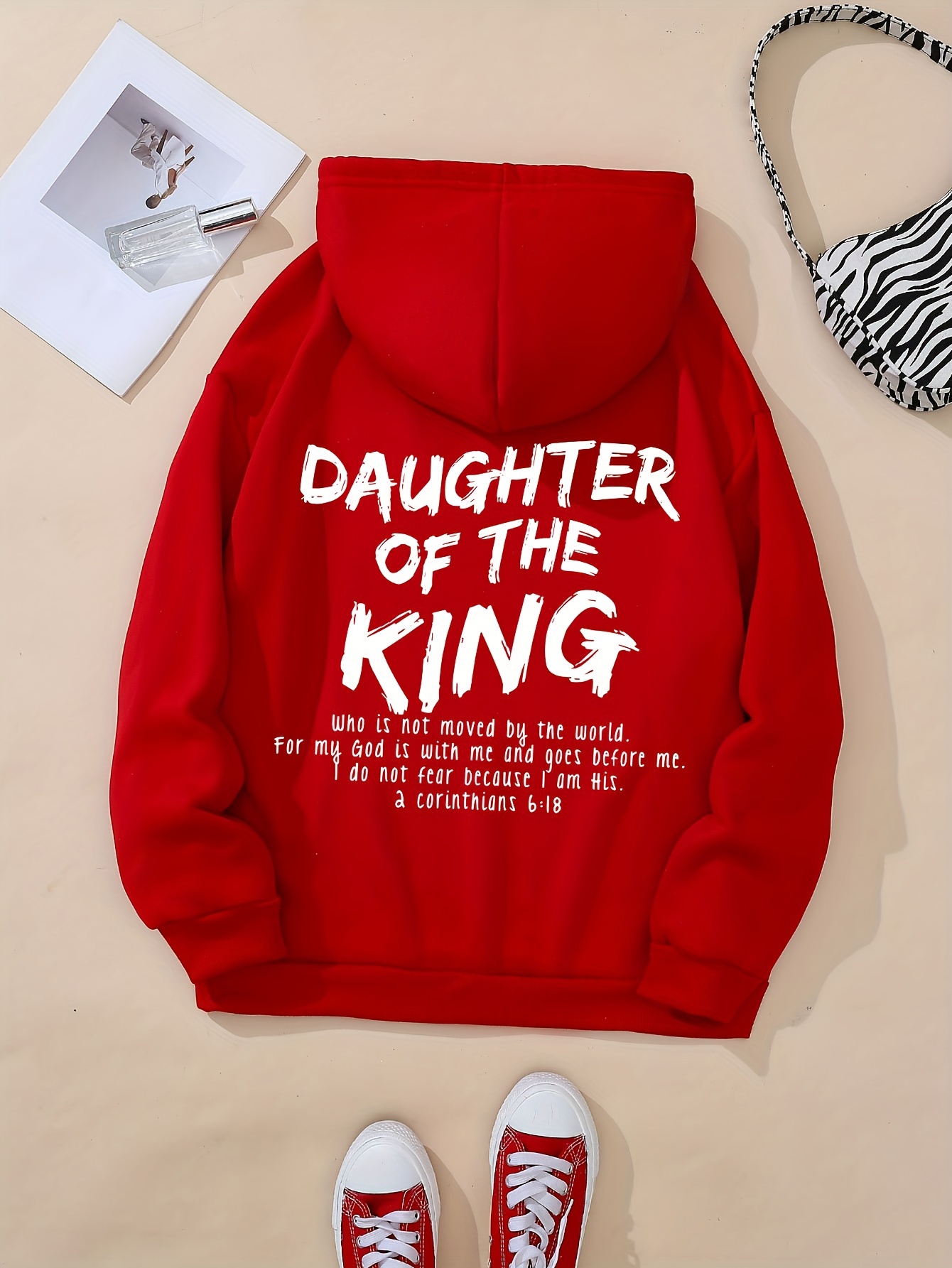 letter print hoodie casual pocket long sleeve drawstring hoodies sweatshirt womens clothing details 36