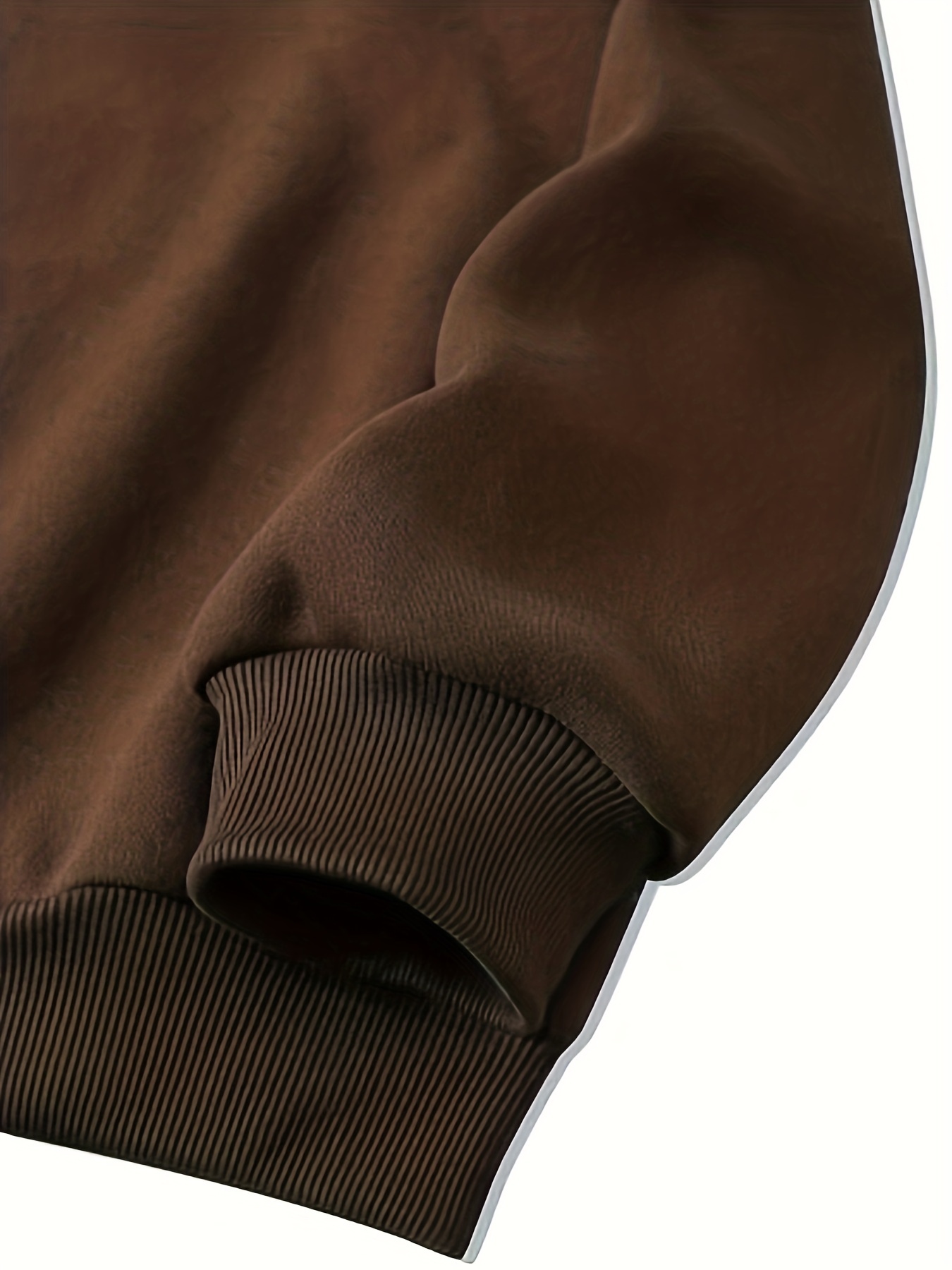 versatile solid pullover sweatshirt casual long sleeve crew neck sweatshirt for fall winter womens clothing details 2