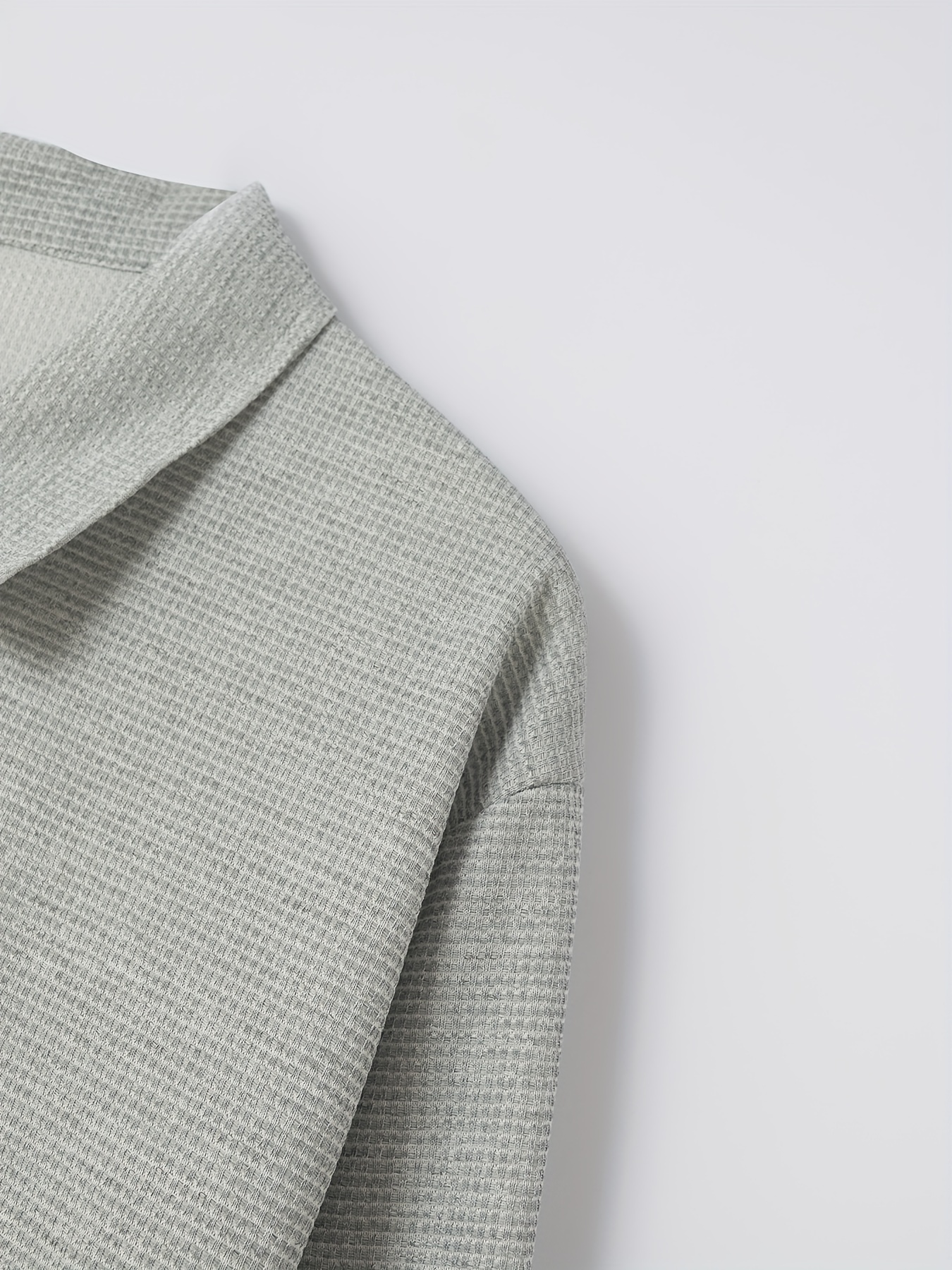 classic design track jacket mens laple casual baseball collar solid color zip up jacket for spring fall details 34