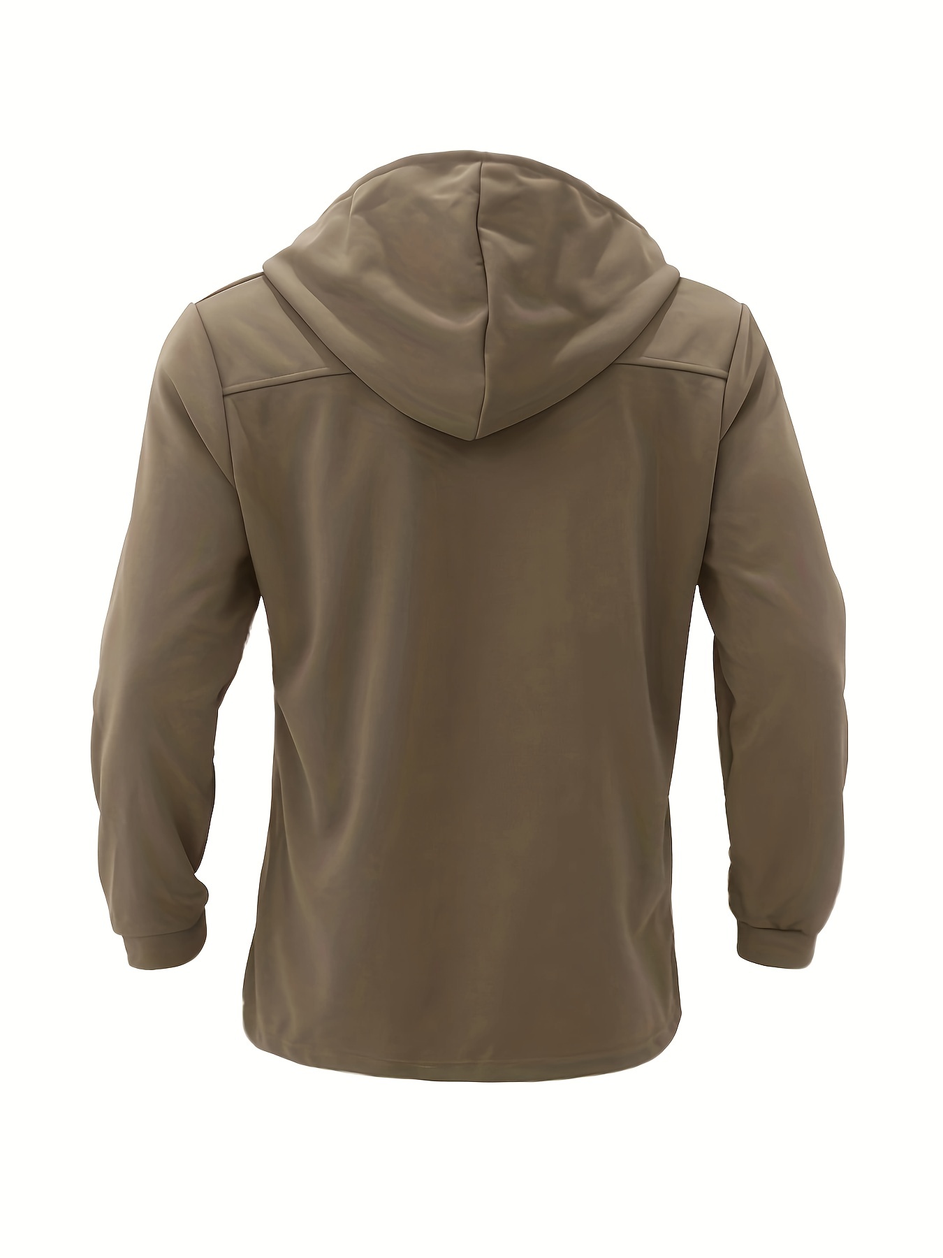 cotton blend mens trendy retro hooded long sleeve coat windbreaker stylish long overcoat for autumn winter details 9