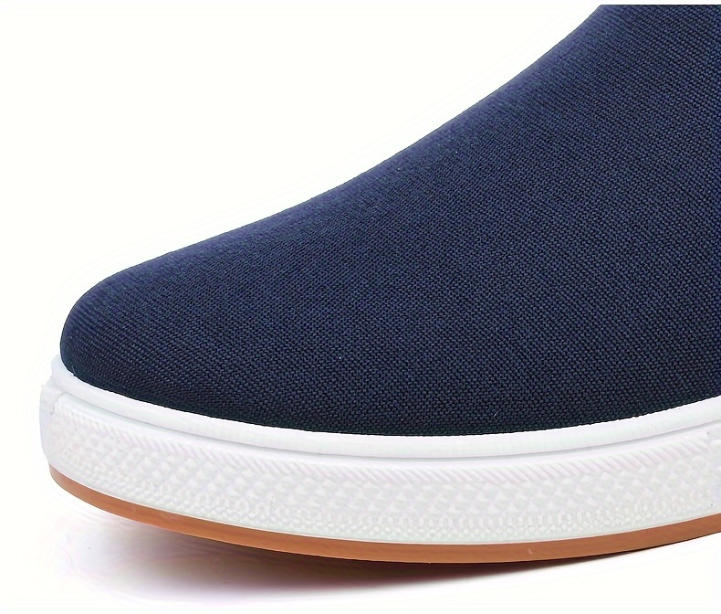 casual canvas shoes men s solid breathable lightweight non details 3