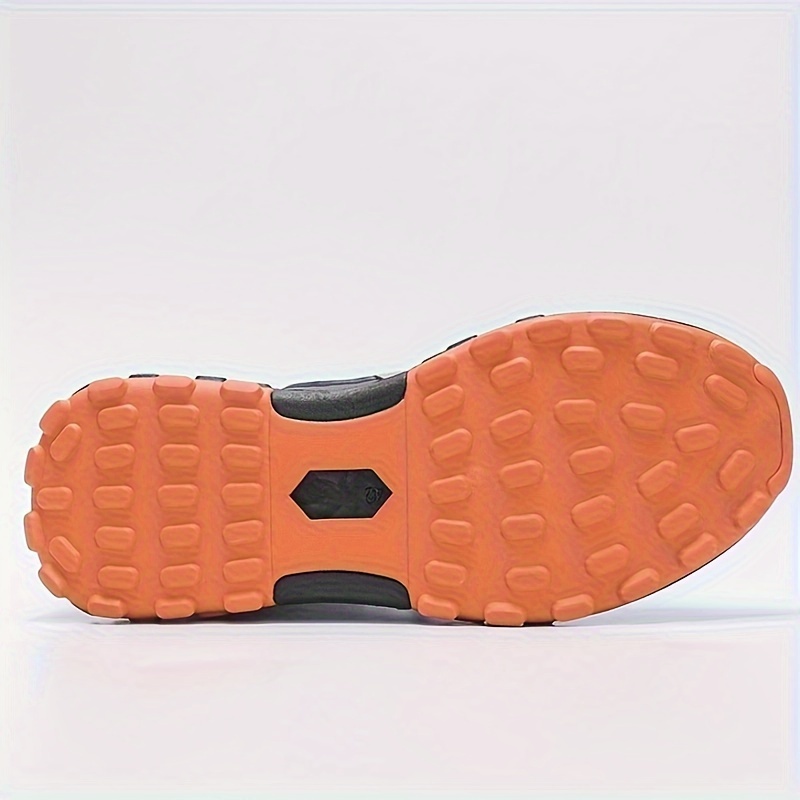 durable sneakers men s trendy colour block comfy non slip details 9