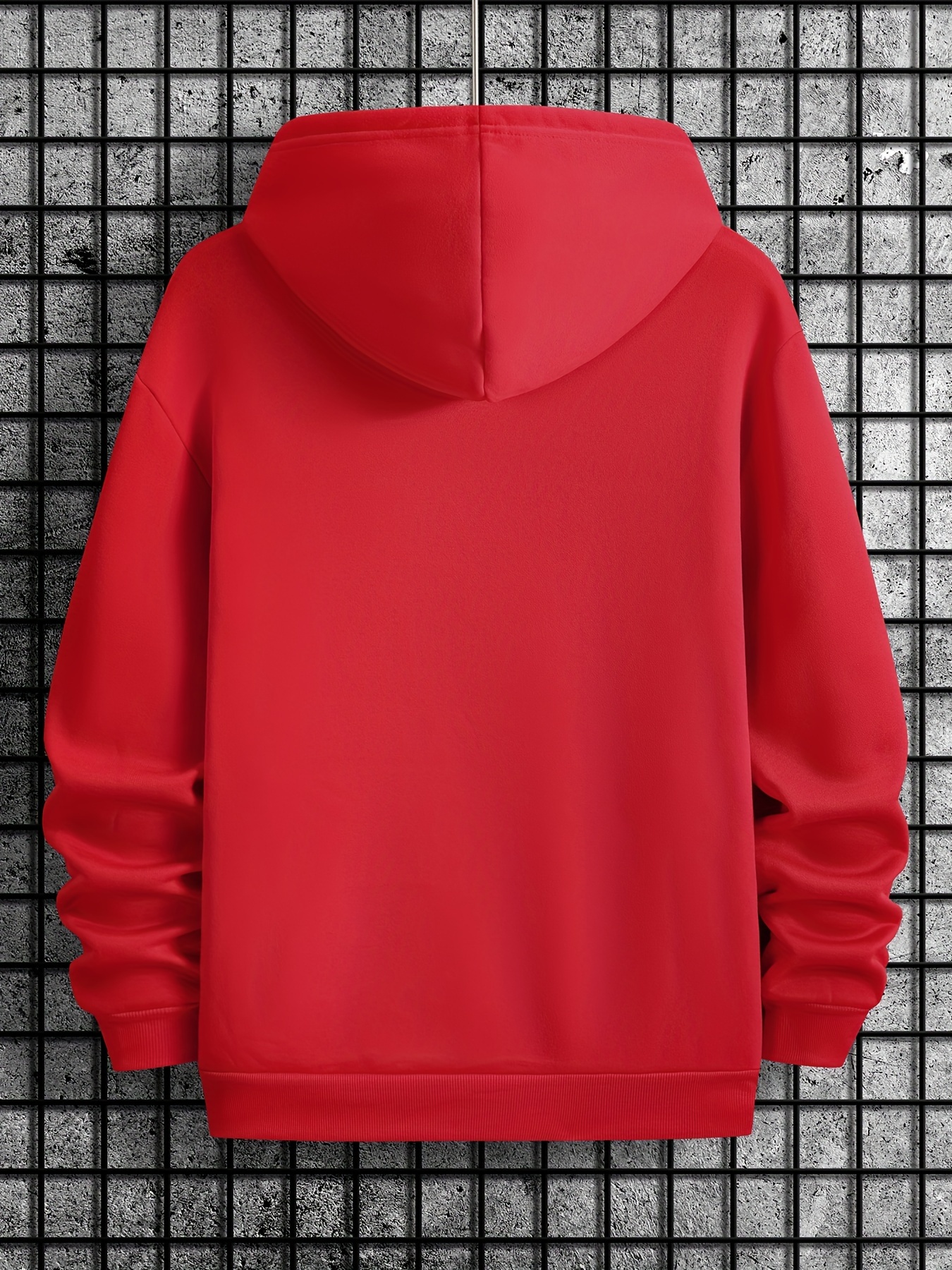 huge dog paw print hoodie creative graphic design clothing for men mens hooded streetwear pullover for all seasons as gifts details 49