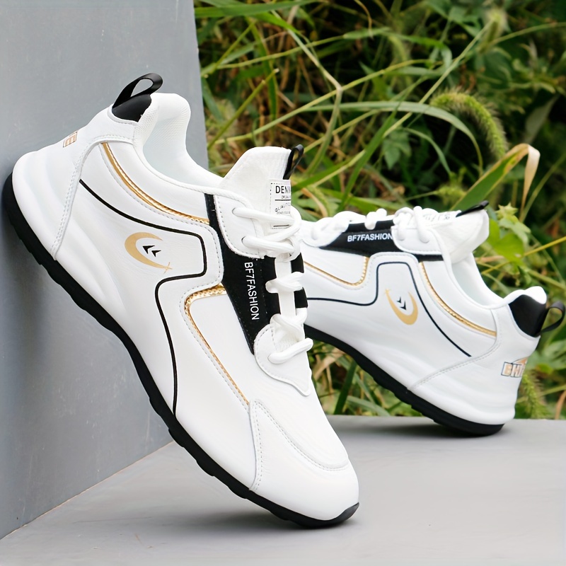 trendy chunky shoes men s comfy non slip lace sneakers men s details 3