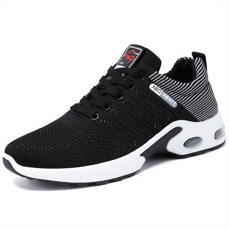 running shoes men s trendy woven knit breathable comfy non details 0