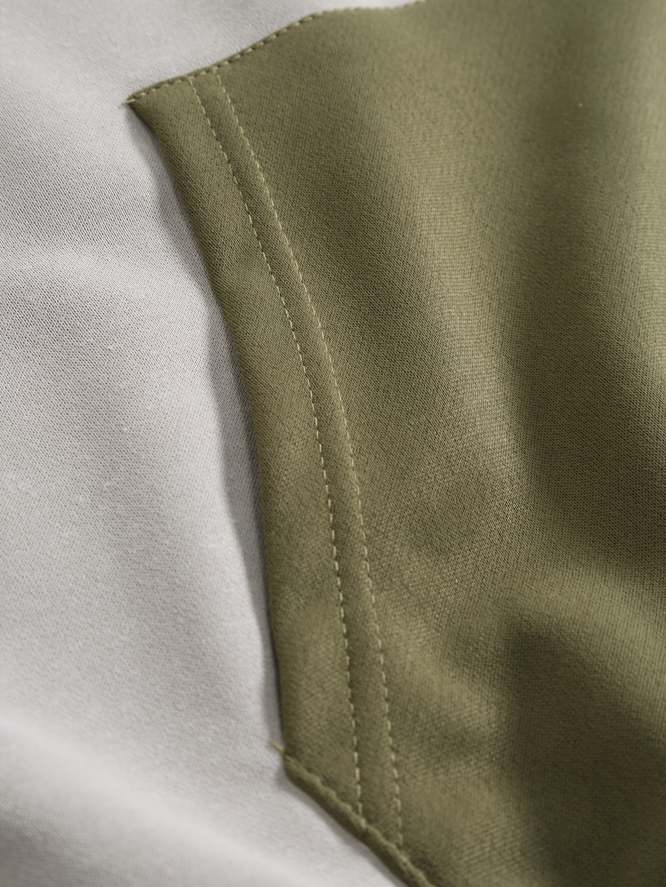 patchwork color block hoodie with kangaroo pocket mens casual solid color slightly stretch drawstring pullover hooded sweatshirt for spring fall details 14