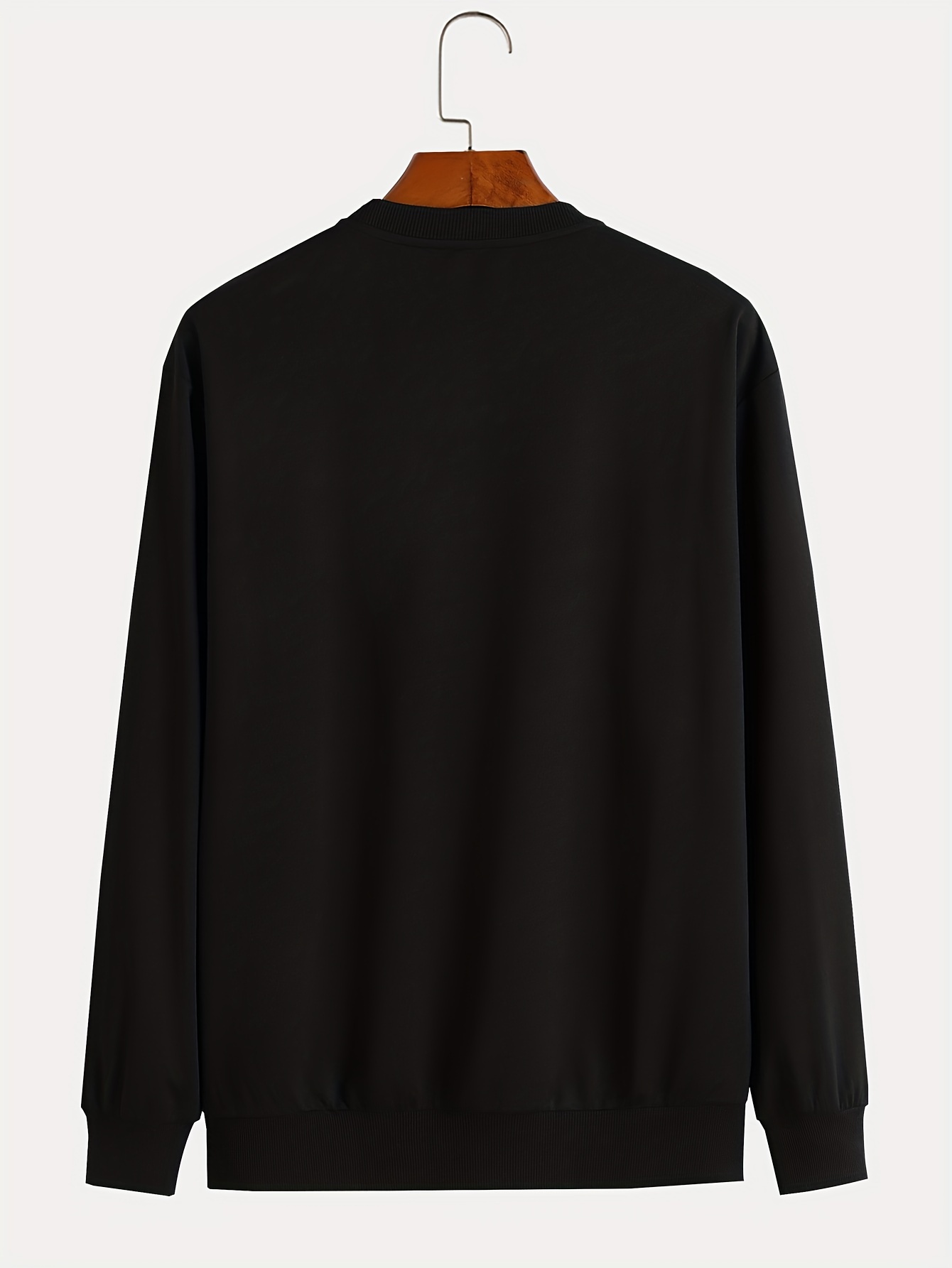 cest la vie paris print chic sweatshirt mens plain graphic design crew neck pullover for men for spring fall and winter details 1