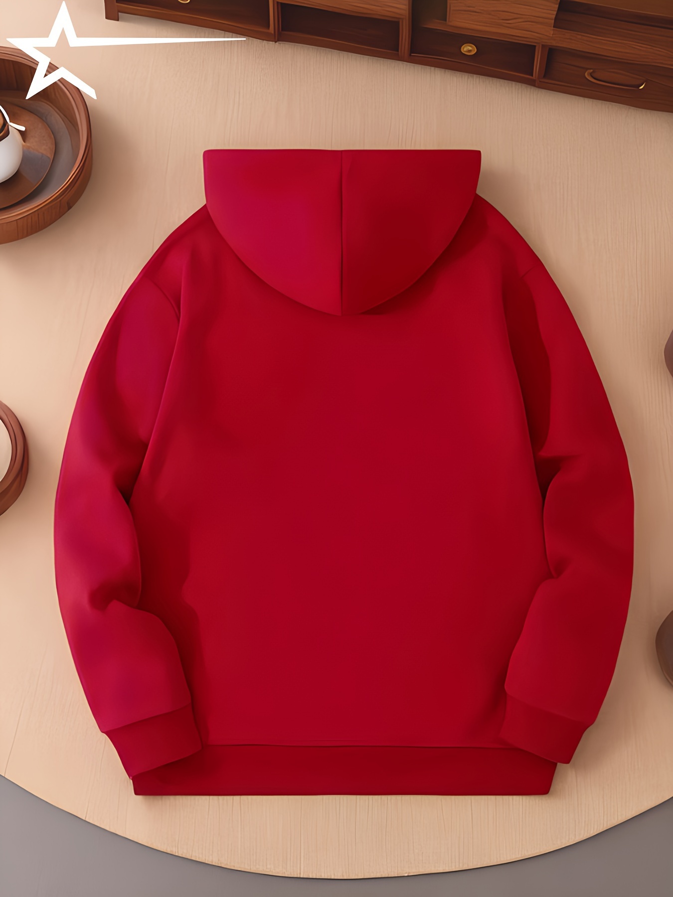 stylish basketball player print hoodie cool hoodies for men mens casual graphic design pullover hooded sweatshirt with kangaroo pocket streetwear for winter fall as gifts details 20