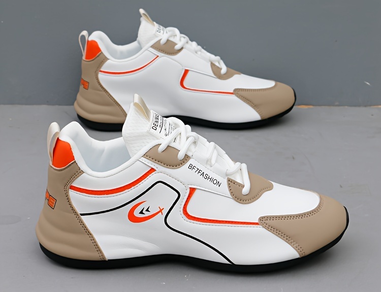 trendy chunky shoes men s comfy non slip lace sneakers men s details 4