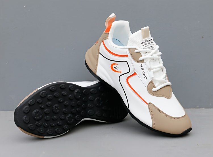 trendy chunky shoes men s comfy non slip lace sneakers men s details 7