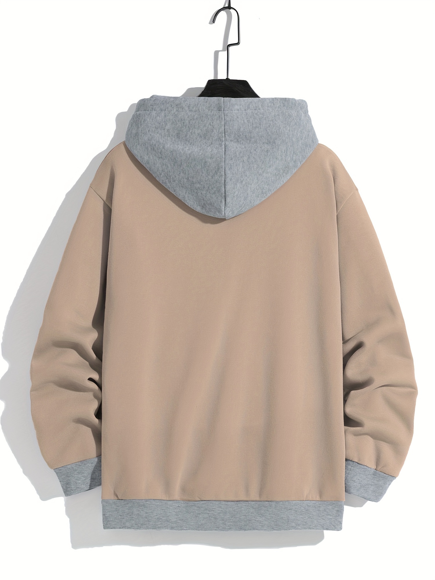 retro color block streetwear cool hoodies for men mens casual graphic design pullover hooded sweatshirt for winter fall as gifts details 11