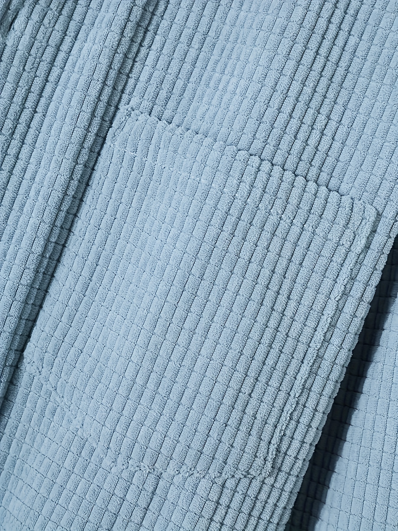 waffle pattern hoodie shirt coat for men long sleeve casual regular fit button up hooded shirts jacket details 5