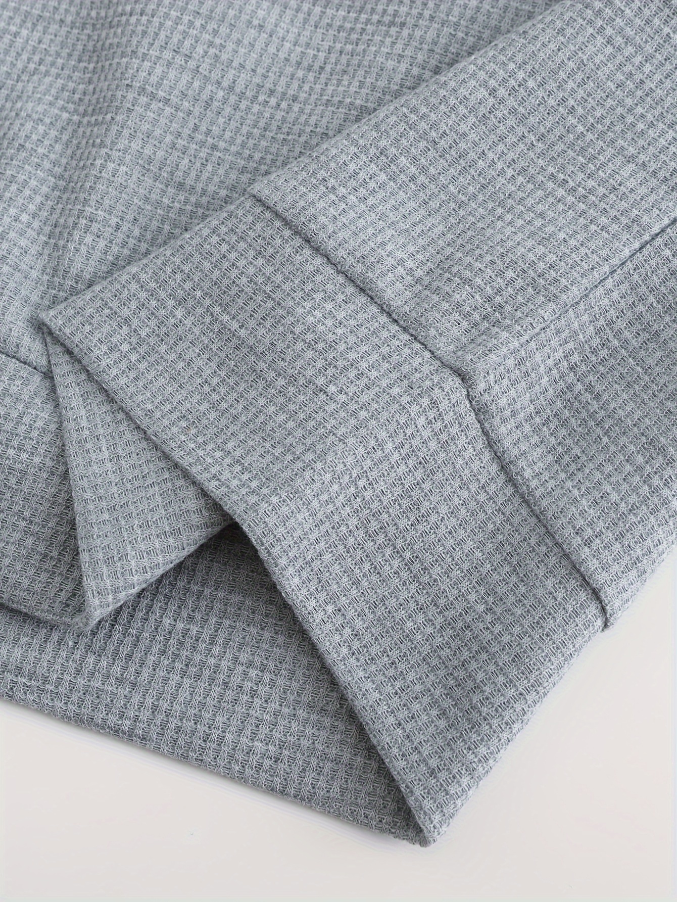 mens stylish loose solid sweatshirt casual slightly stretch breathable crew neck long sleeve top for spring fall outdoor details 25