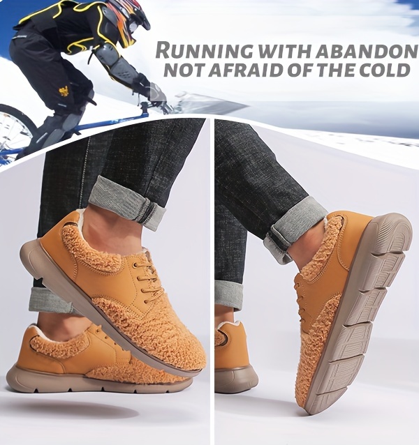 solid colour low top shoes men s comfy non slip lace casual details 1