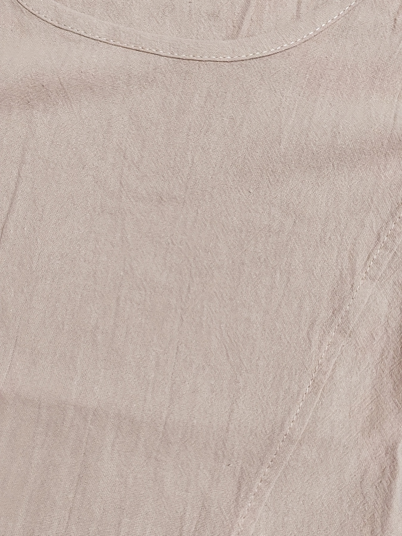 pocket front solid dress casual crew neck sleeveless simple dress womens clothing details 3