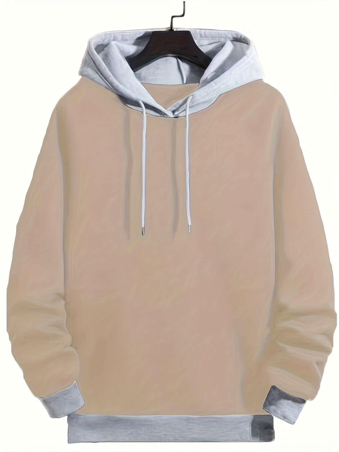 retro color block streetwear cool hoodies for men mens casual graphic design pullover hooded sweatshirt for winter fall as gifts details 12