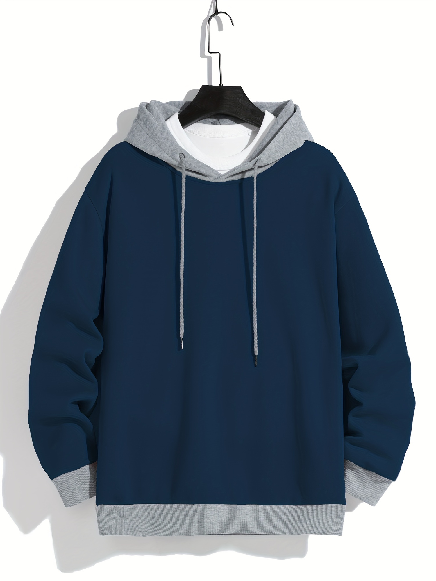 retro color block streetwear cool hoodies for men mens casual graphic design pullover hooded sweatshirt for winter fall as gifts details 25